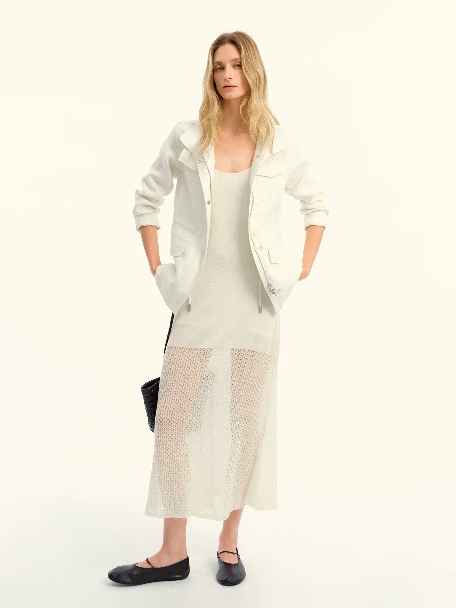 Knit Mesh Maxi - Image 2