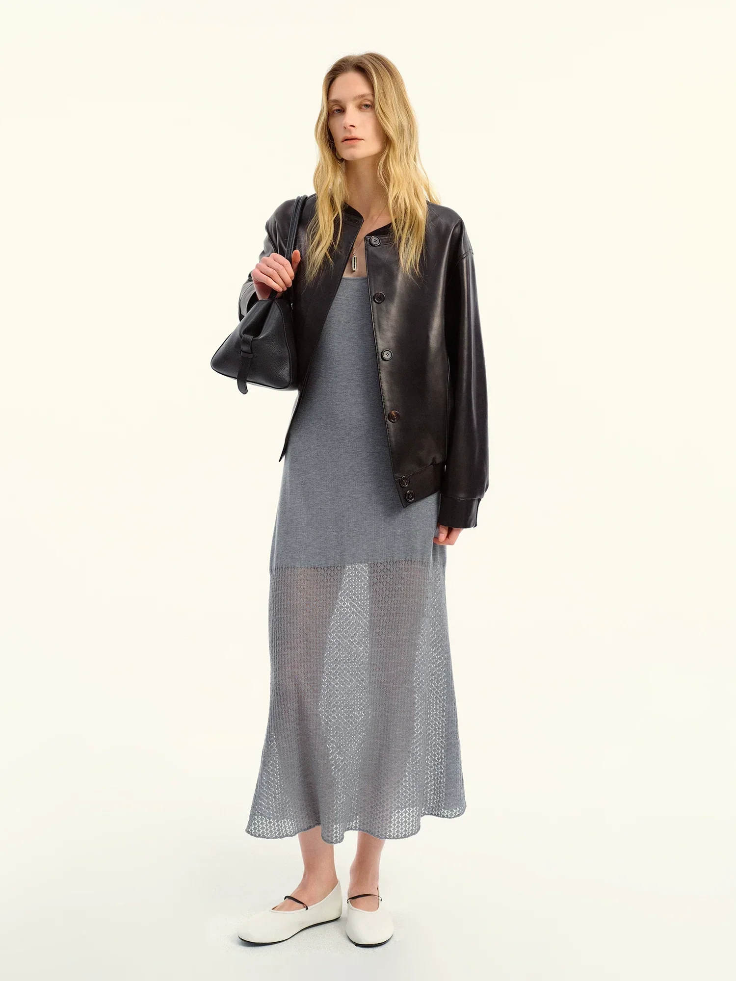 Knit Mesh Maxi - Image 3