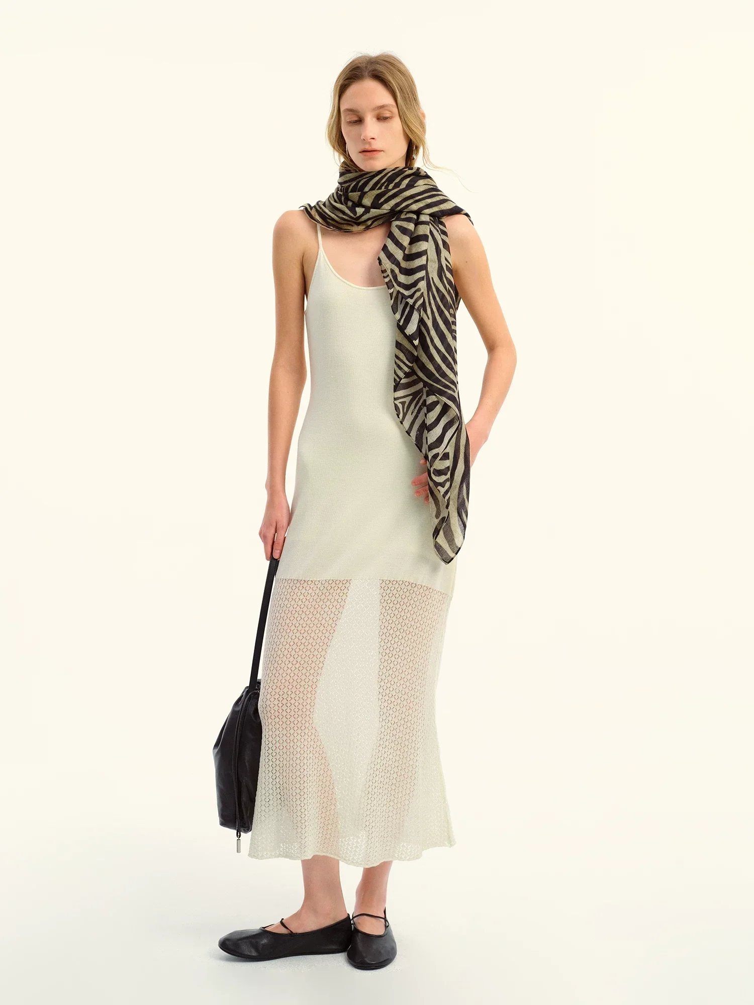 Knit Mesh Maxi - Image 4