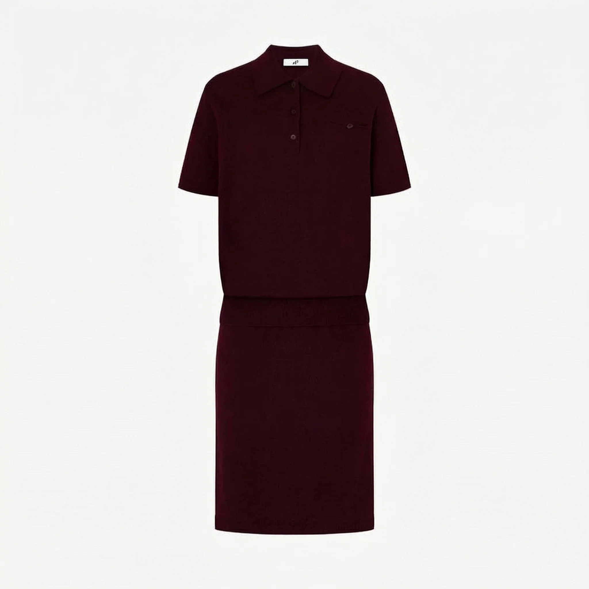 Knit Polo Dress - Image 6
