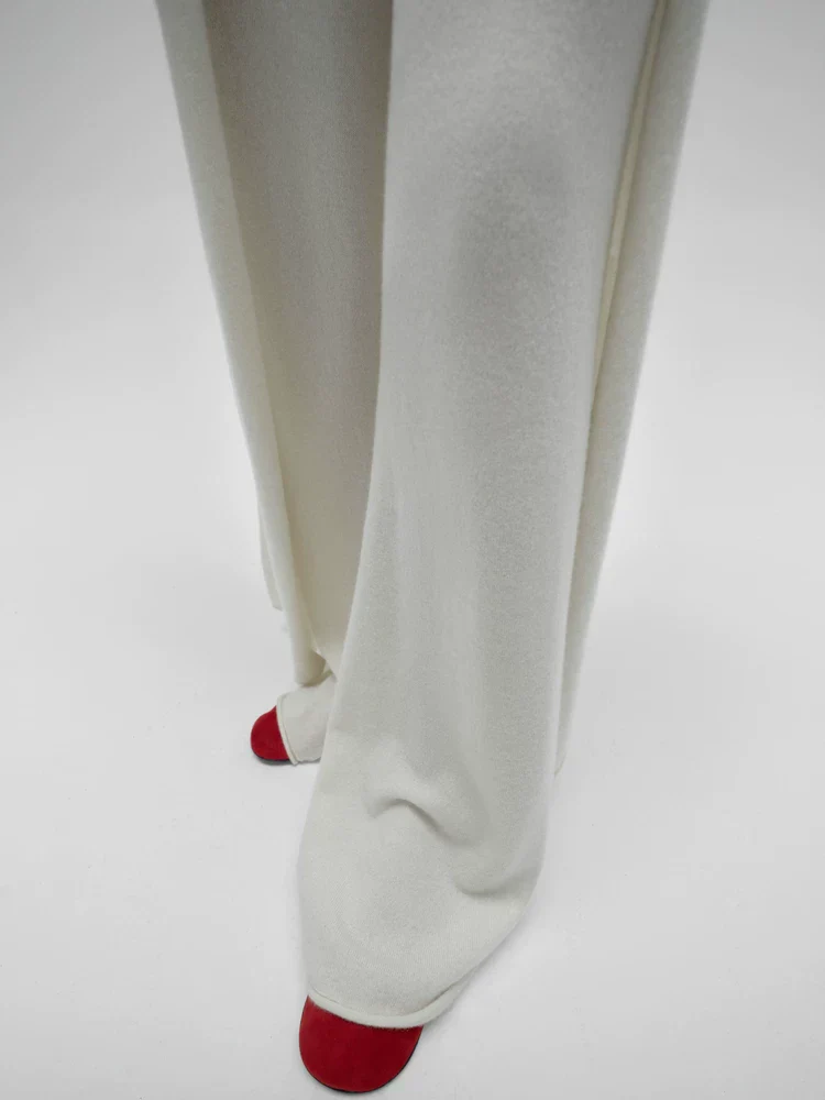 Knit Wide-Leg Pants - Image 4