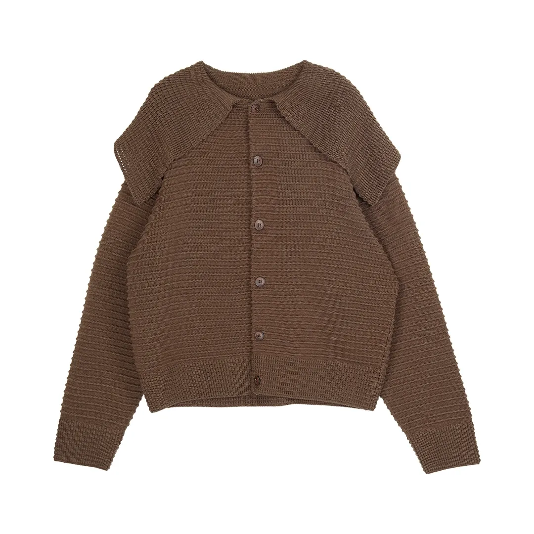Knitted Stripe Cardigan - Image 7