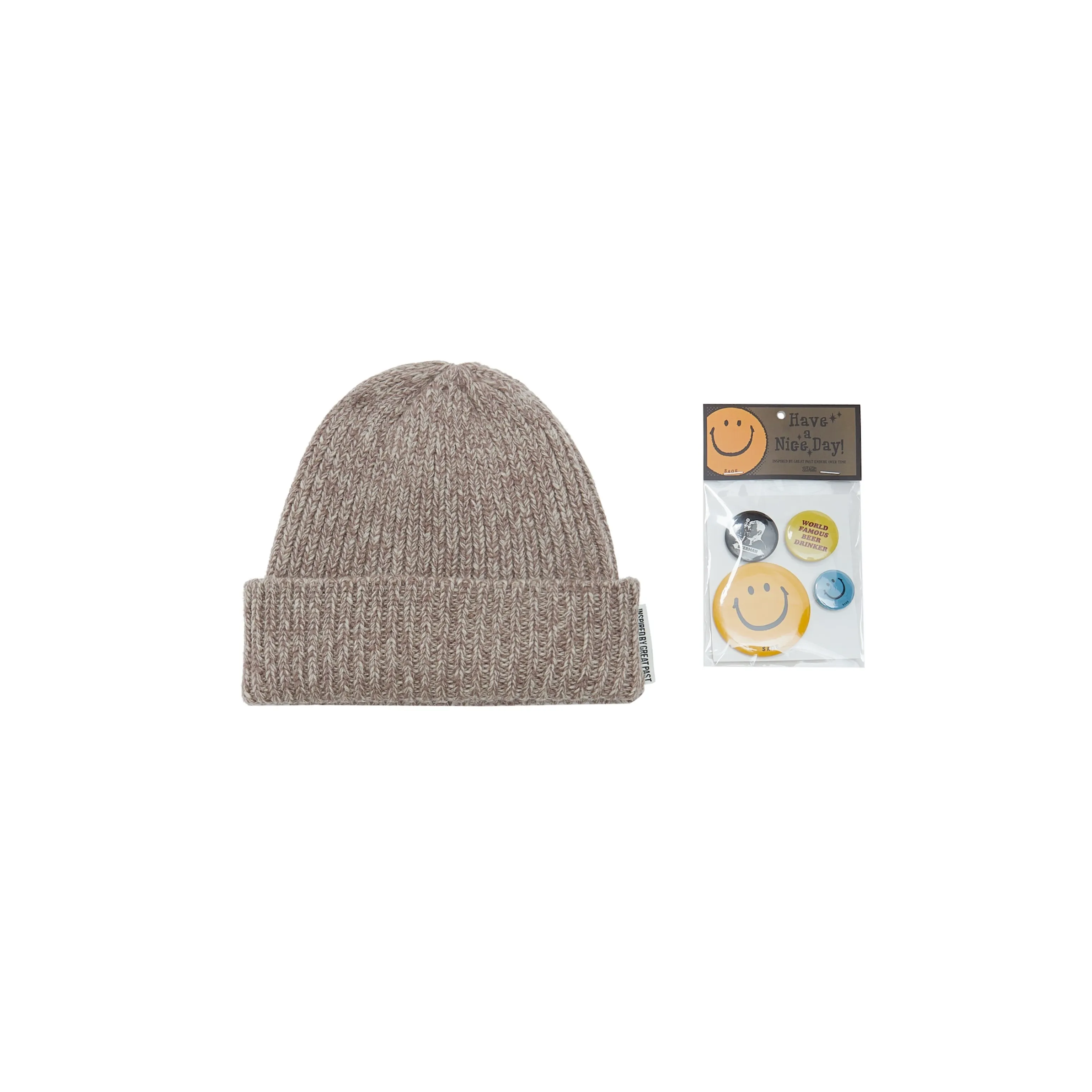 Knitted Wool Beanie - Image 6