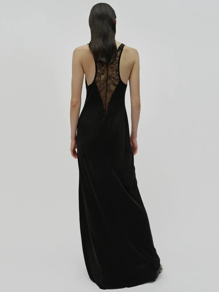 Lace-Back Maxi Dress - Image 3