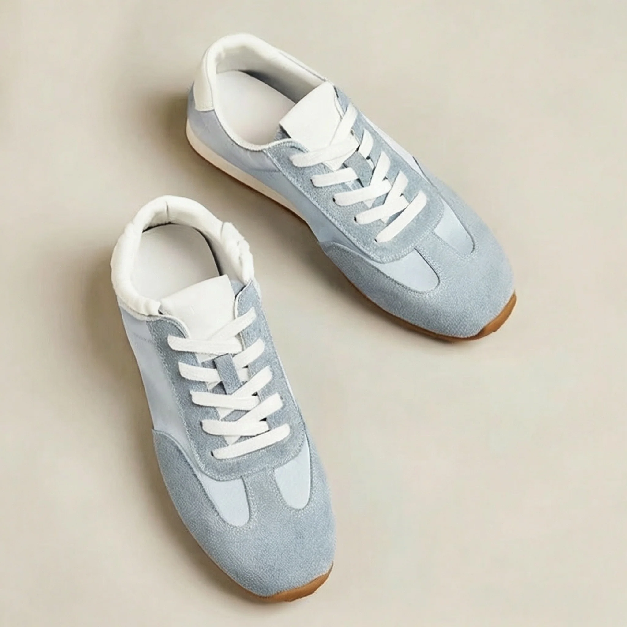 Lace Ribbon Mesh Sneakers - Image 4