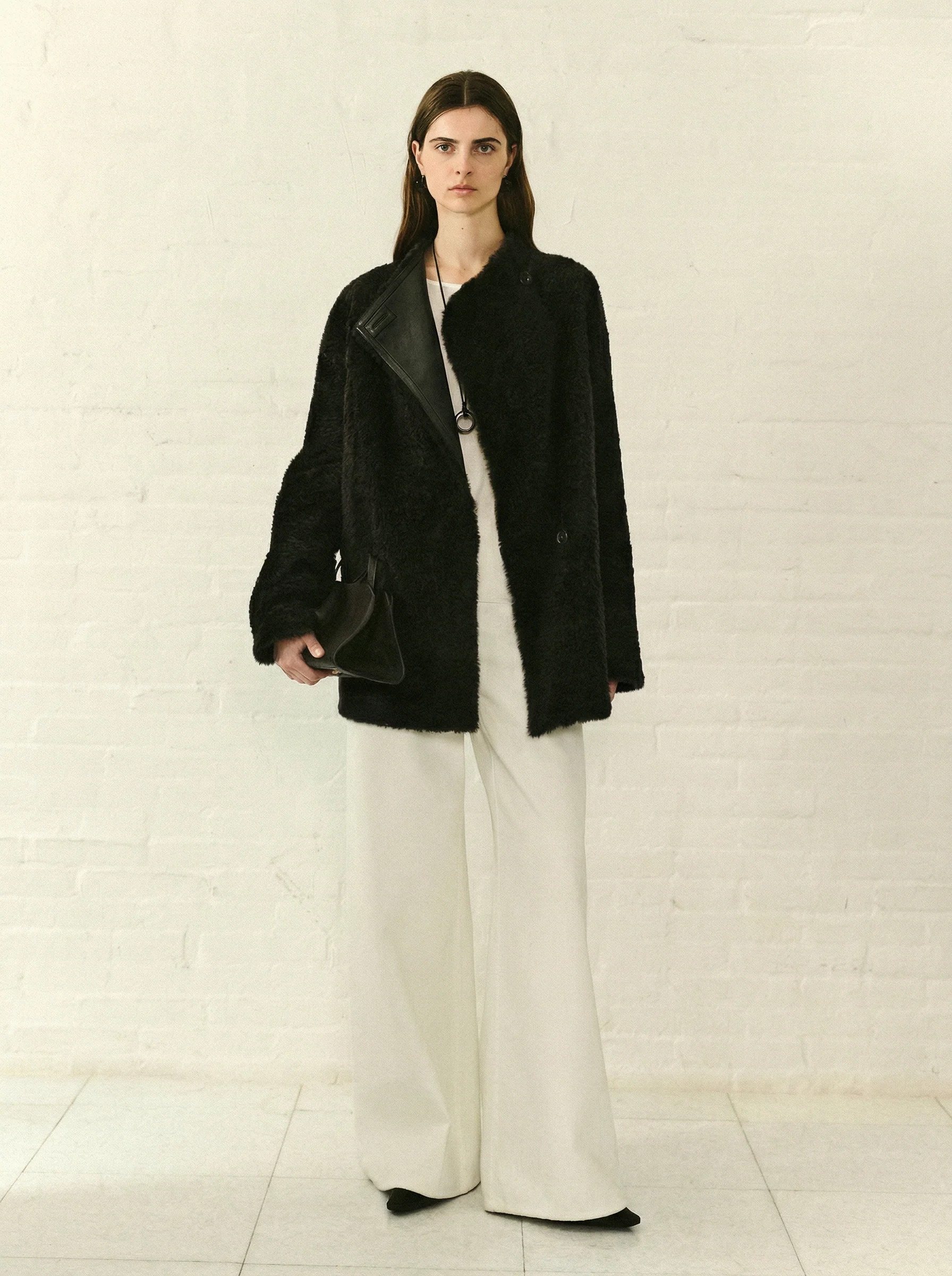 Lacon Reversible Shearling Coat - Image 3