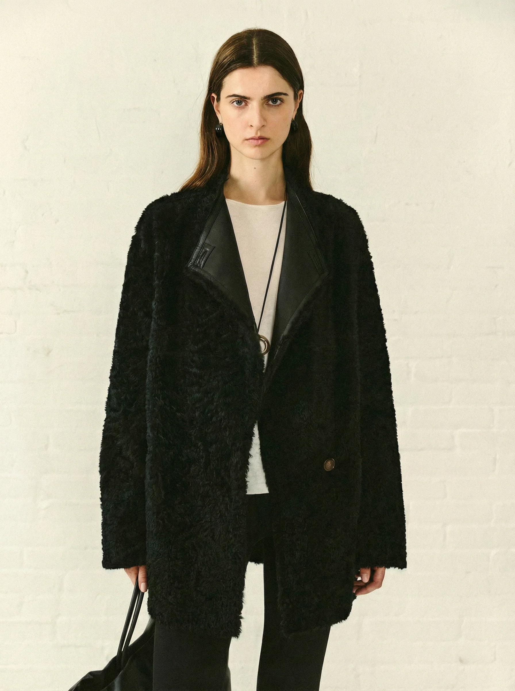 Lacon Reversible Shearling Coat - Image 7