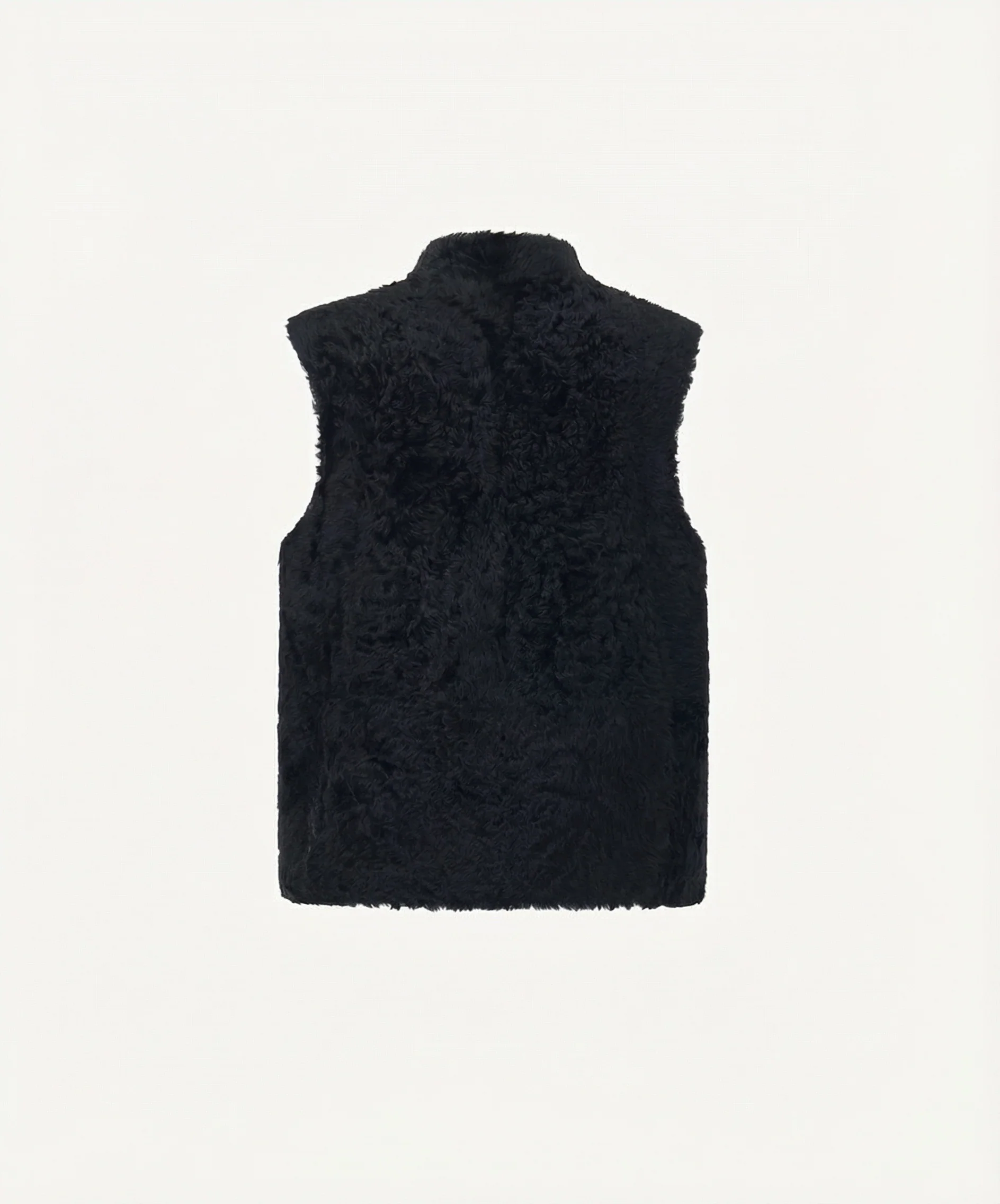 Lacon Shearling V-Neck Vest - Image 3