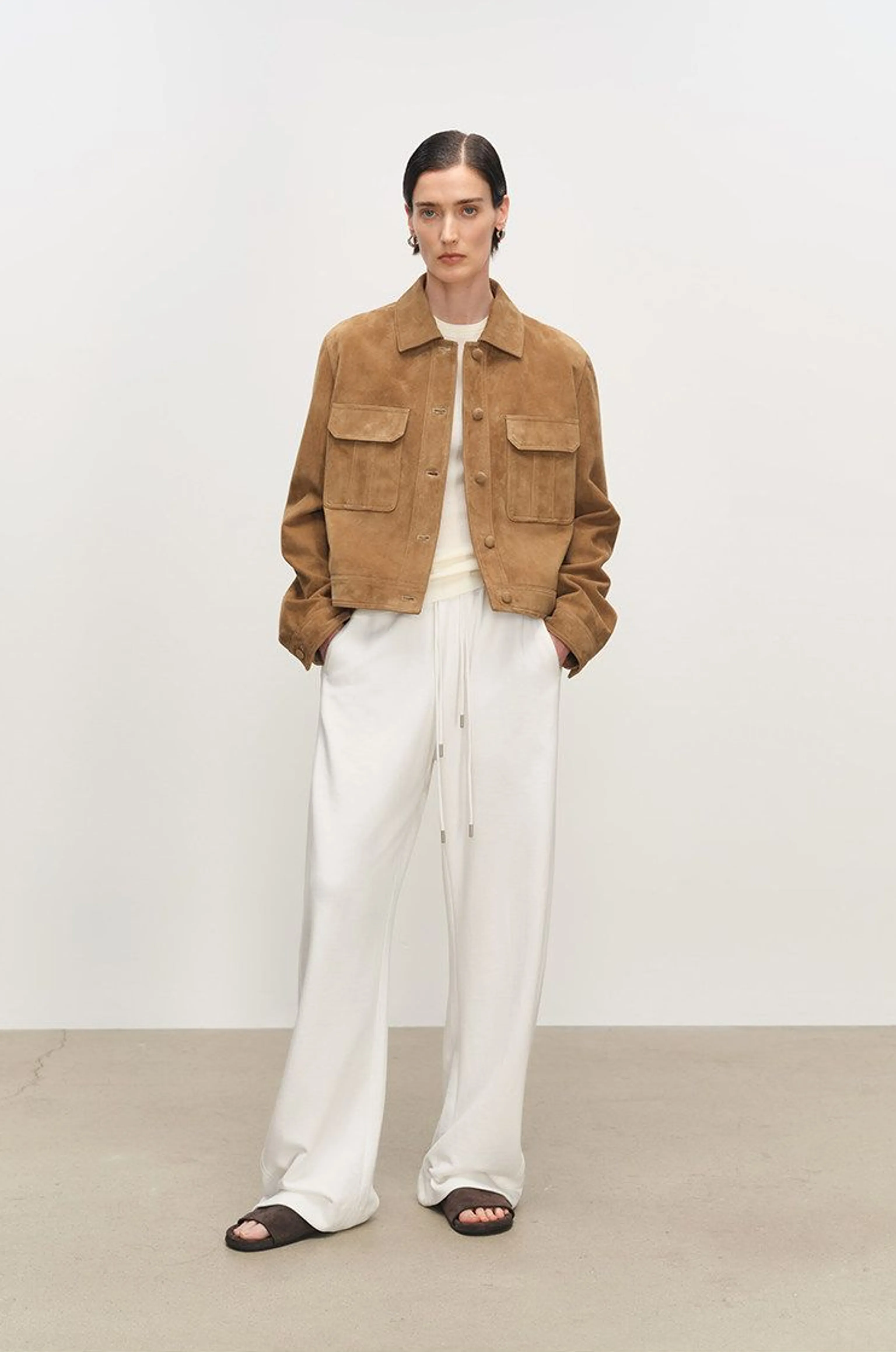 Lamb Leather Trucker - Image 9