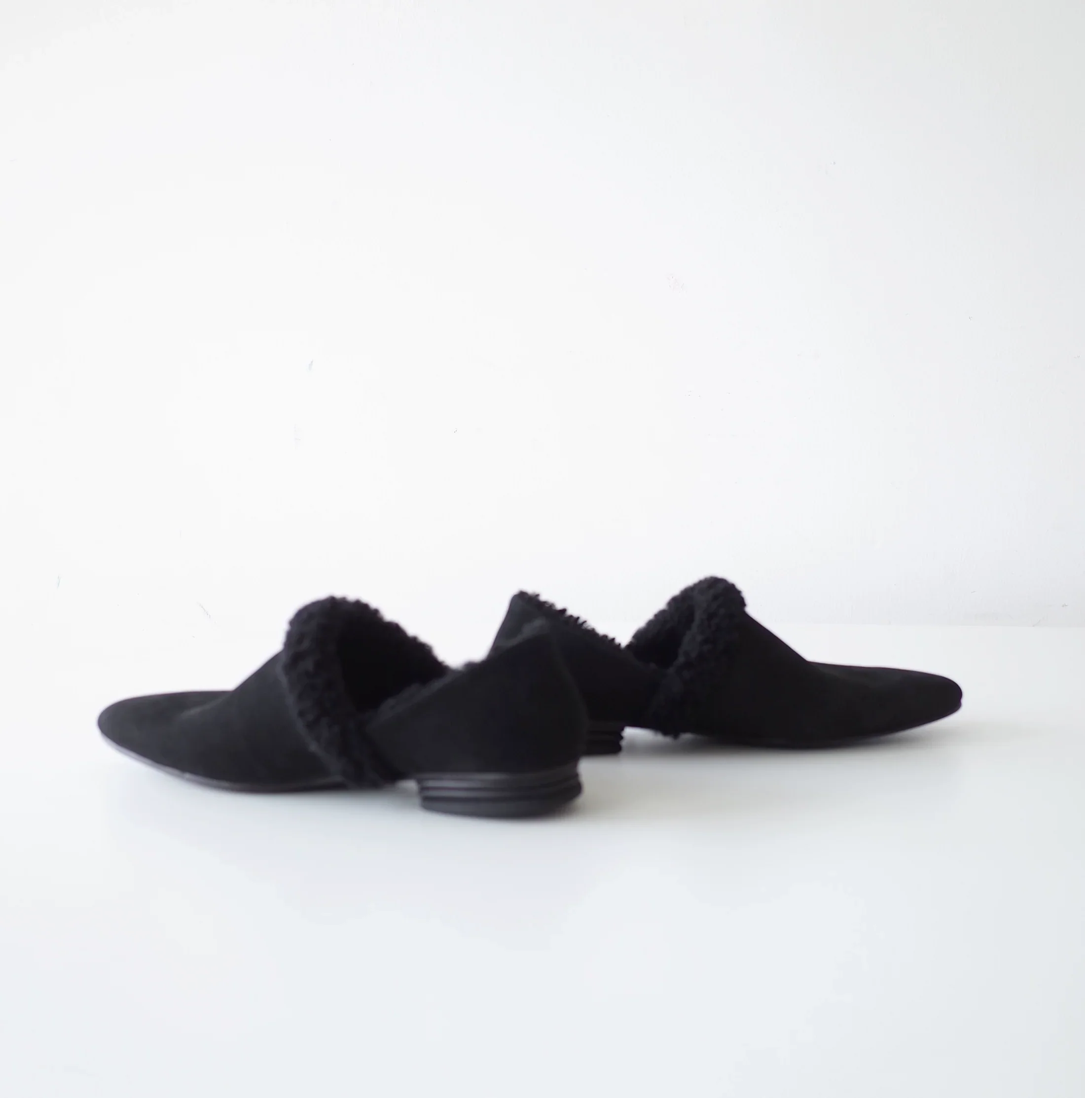 Lamb Wool Slip-On Shoes - Image 3