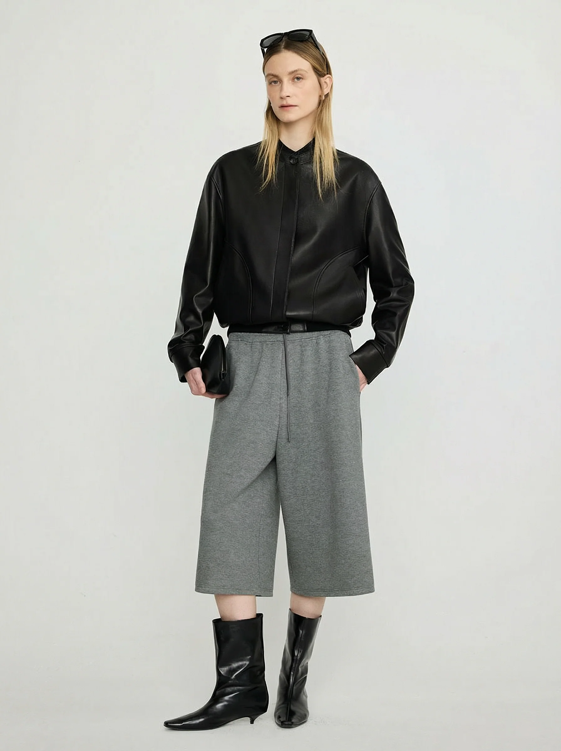 Lambskin Bomber Jacket - Image 3