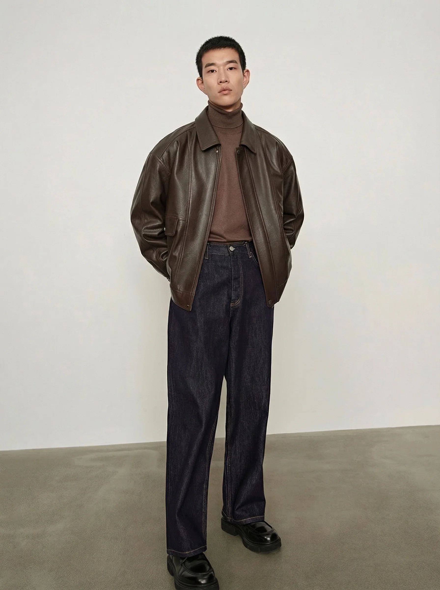 Lambskin Down Bomber