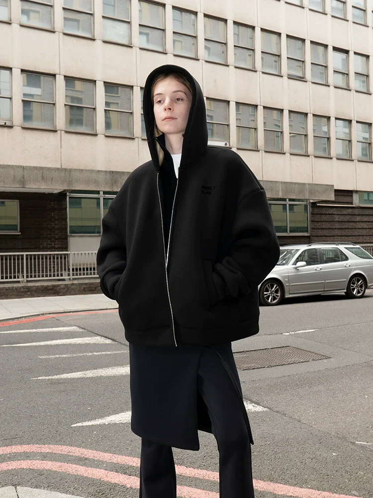 Lambskin Lined Hoodie & Cycling Shorts