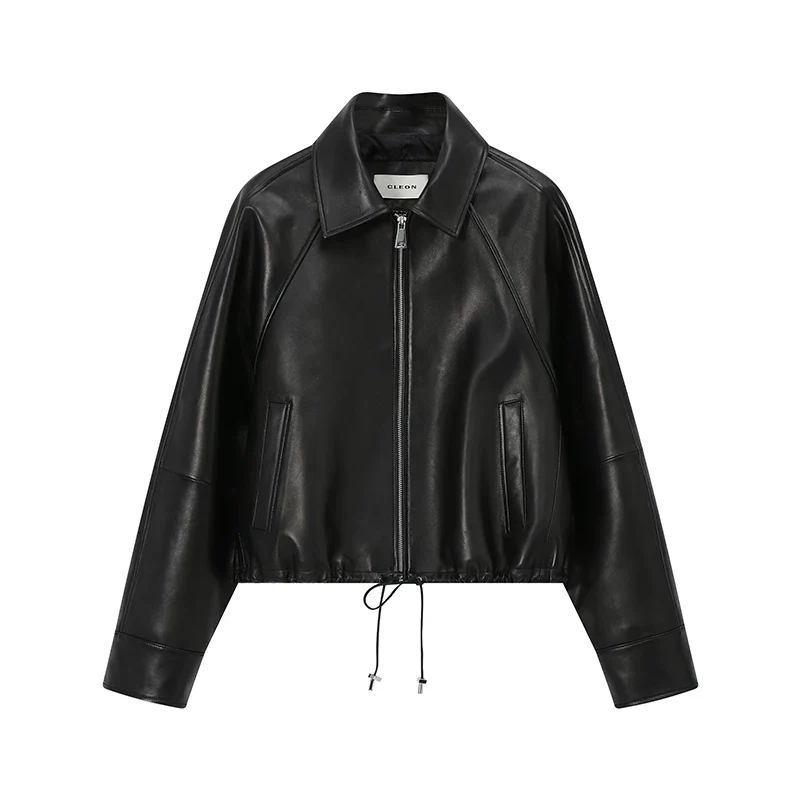 Lambskin Zip Blouson