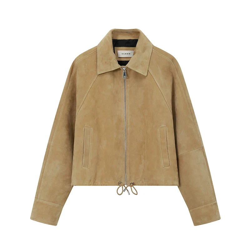 Lambskin Zip Blouson - Image 2