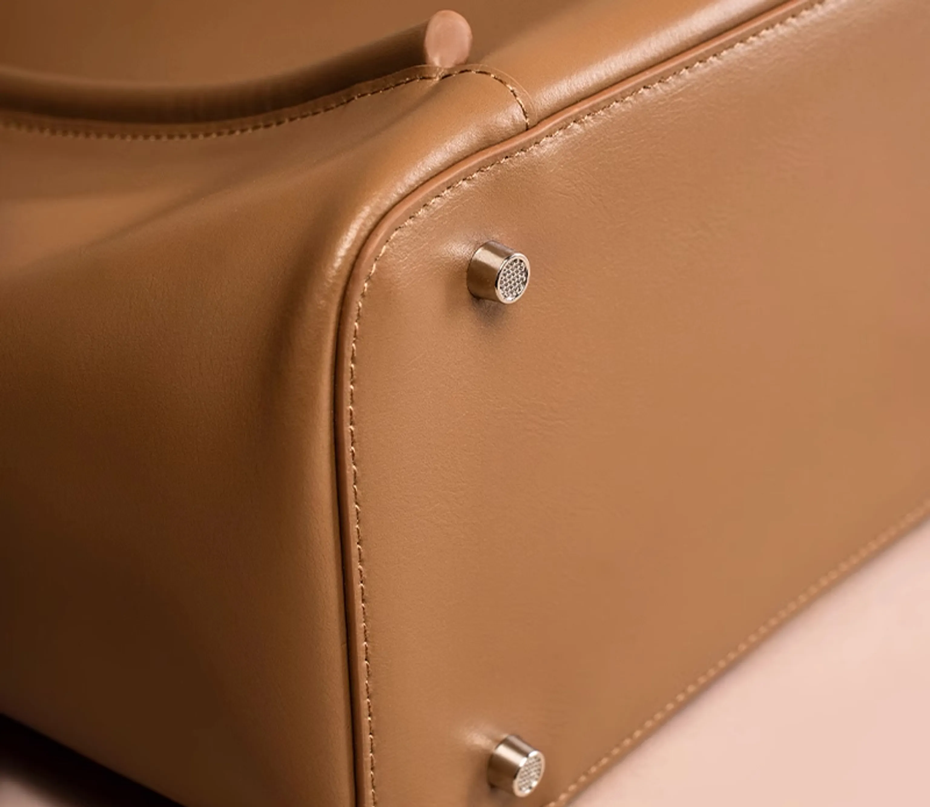 Large Leather Tote Bag - Image 6
