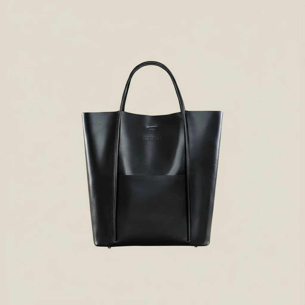 Large Leather Tote Bag - Image 7