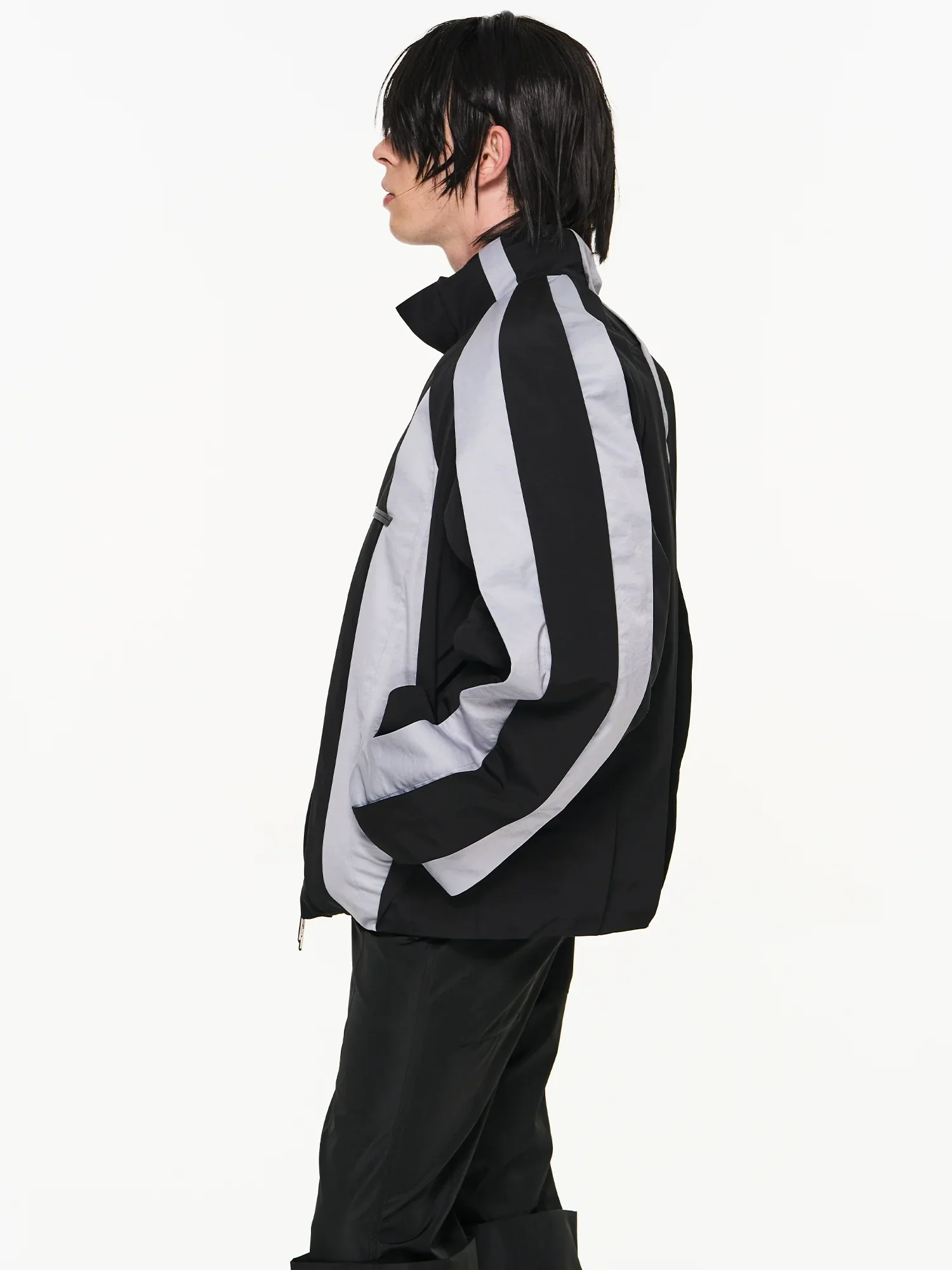 Layered Color-Block Jacket - Image 3