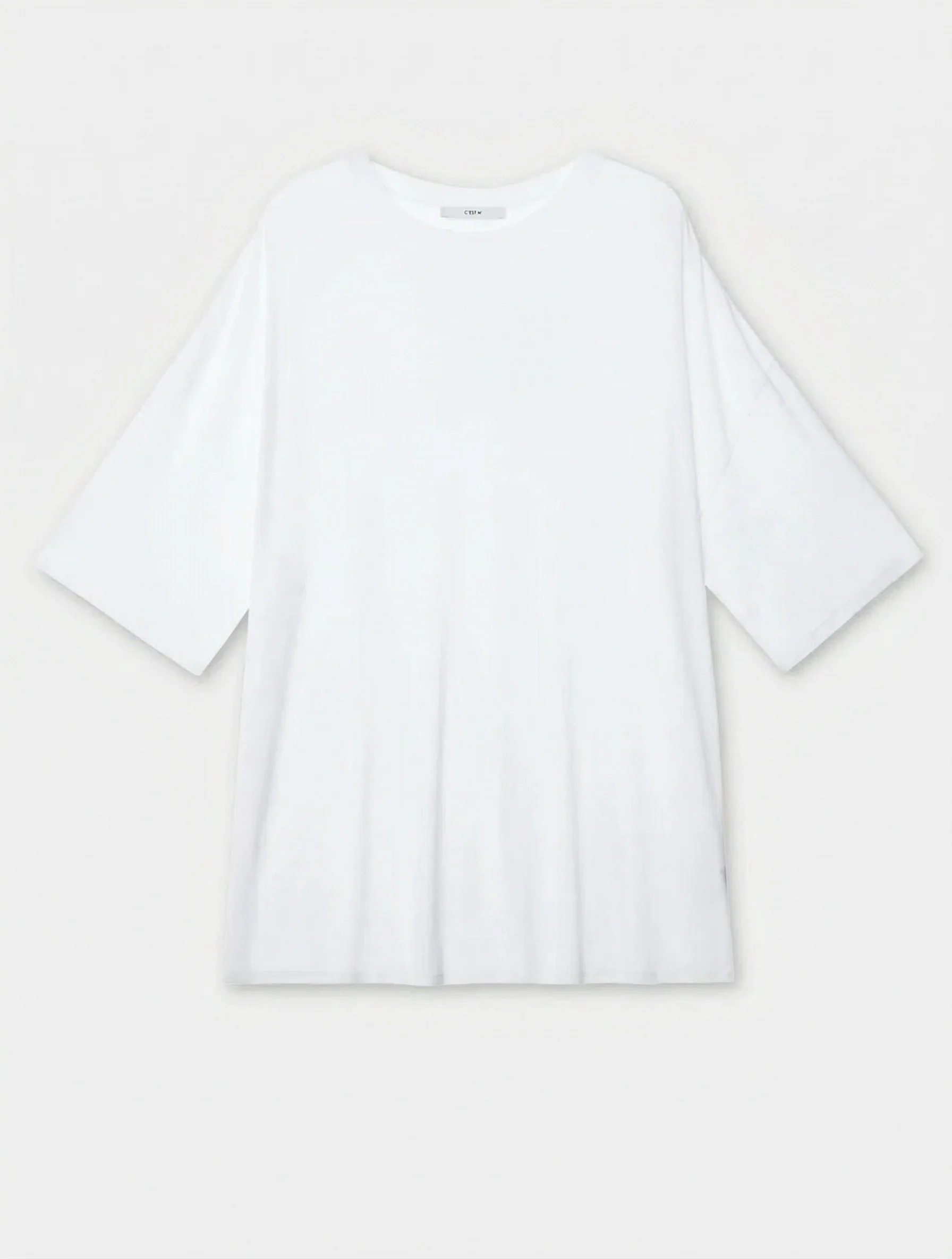 Layered High-Twist Cotton Tee - Image 8