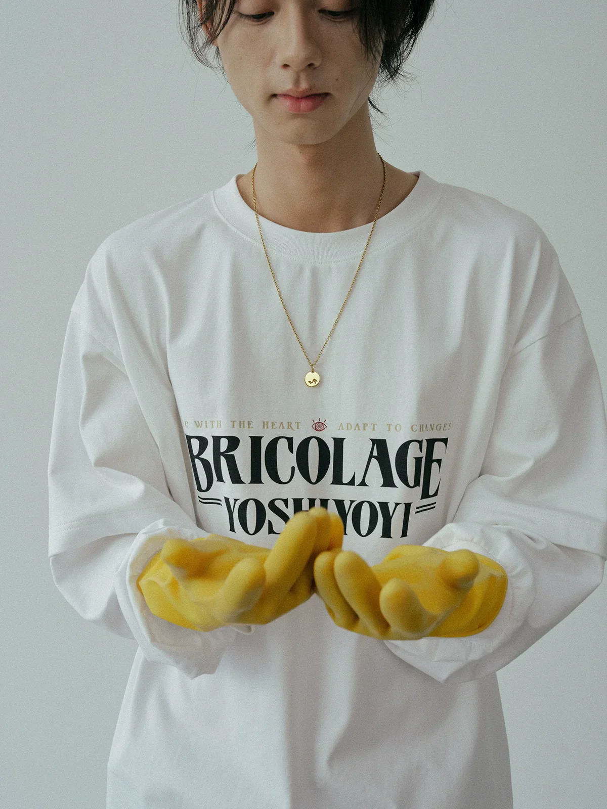 Layered Letter Print Long-Sleeve Tee - Image 3