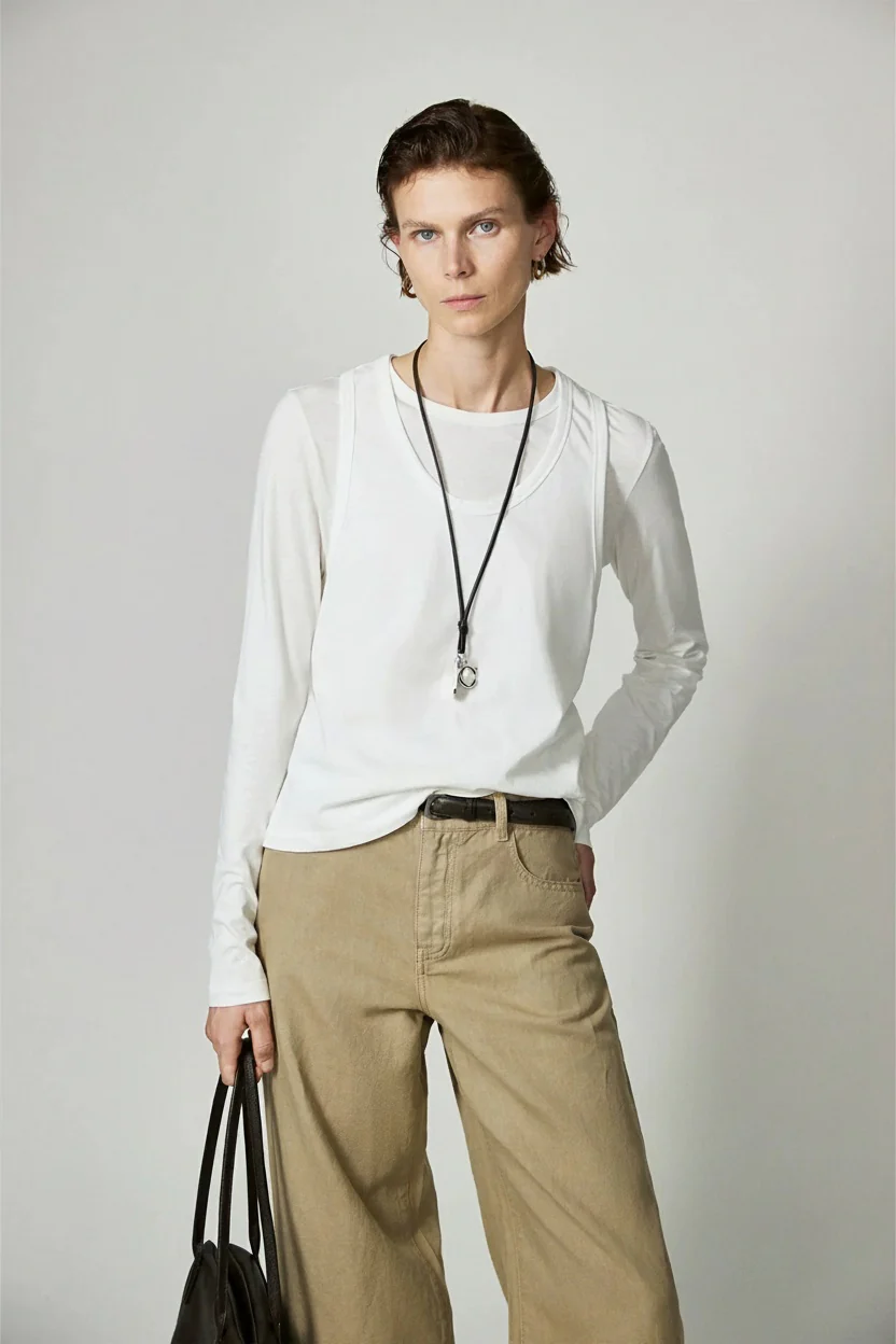 Layered Long-Sleeve and Tank Set - Image 3