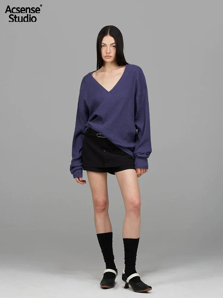 Layered Placket Mini Skort - Image 3