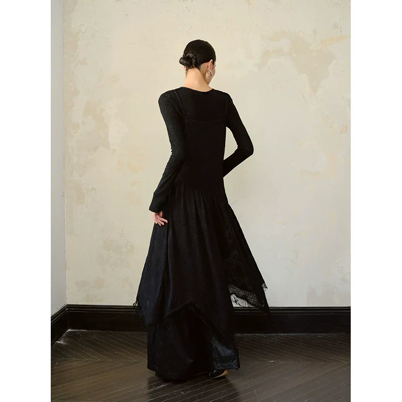 Layered Suspender Dress - Image 4