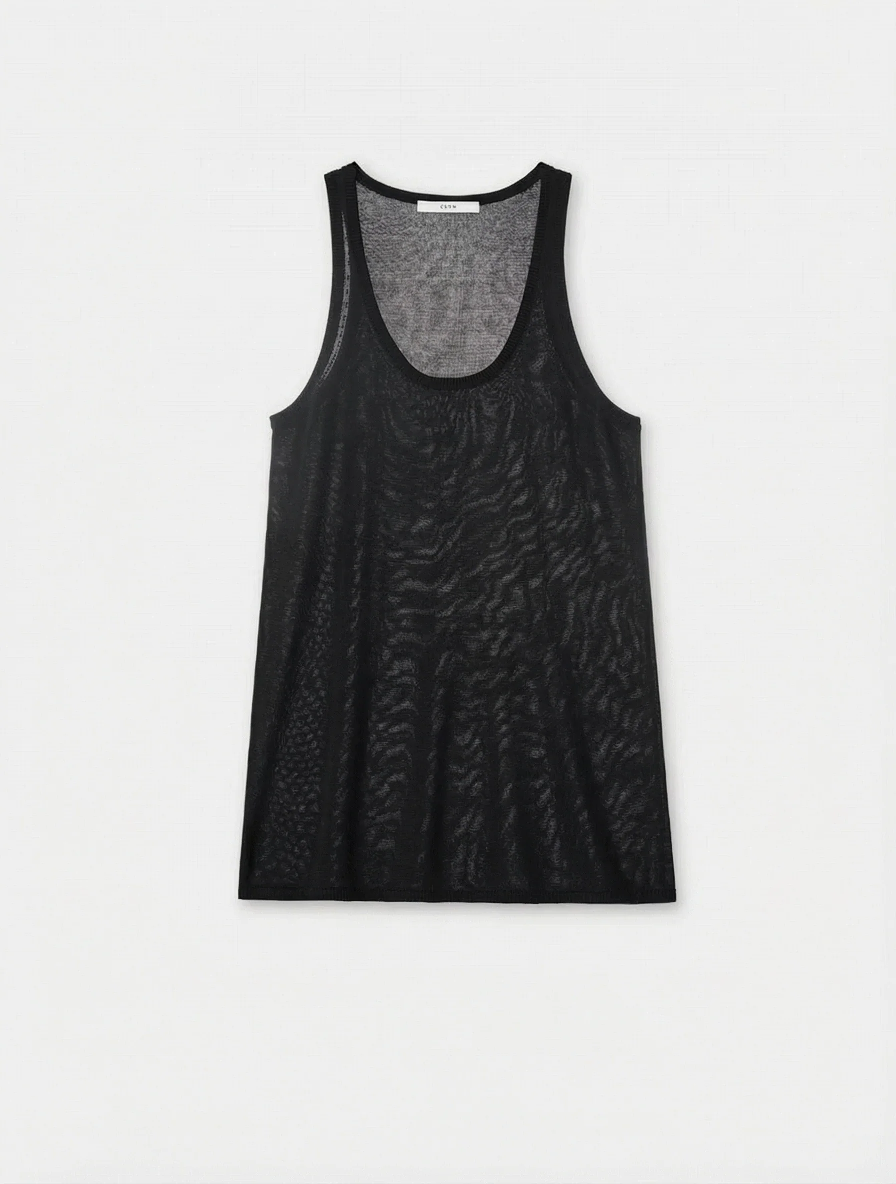Layered Tencel-Cashmere Tank & Tee - Image 2