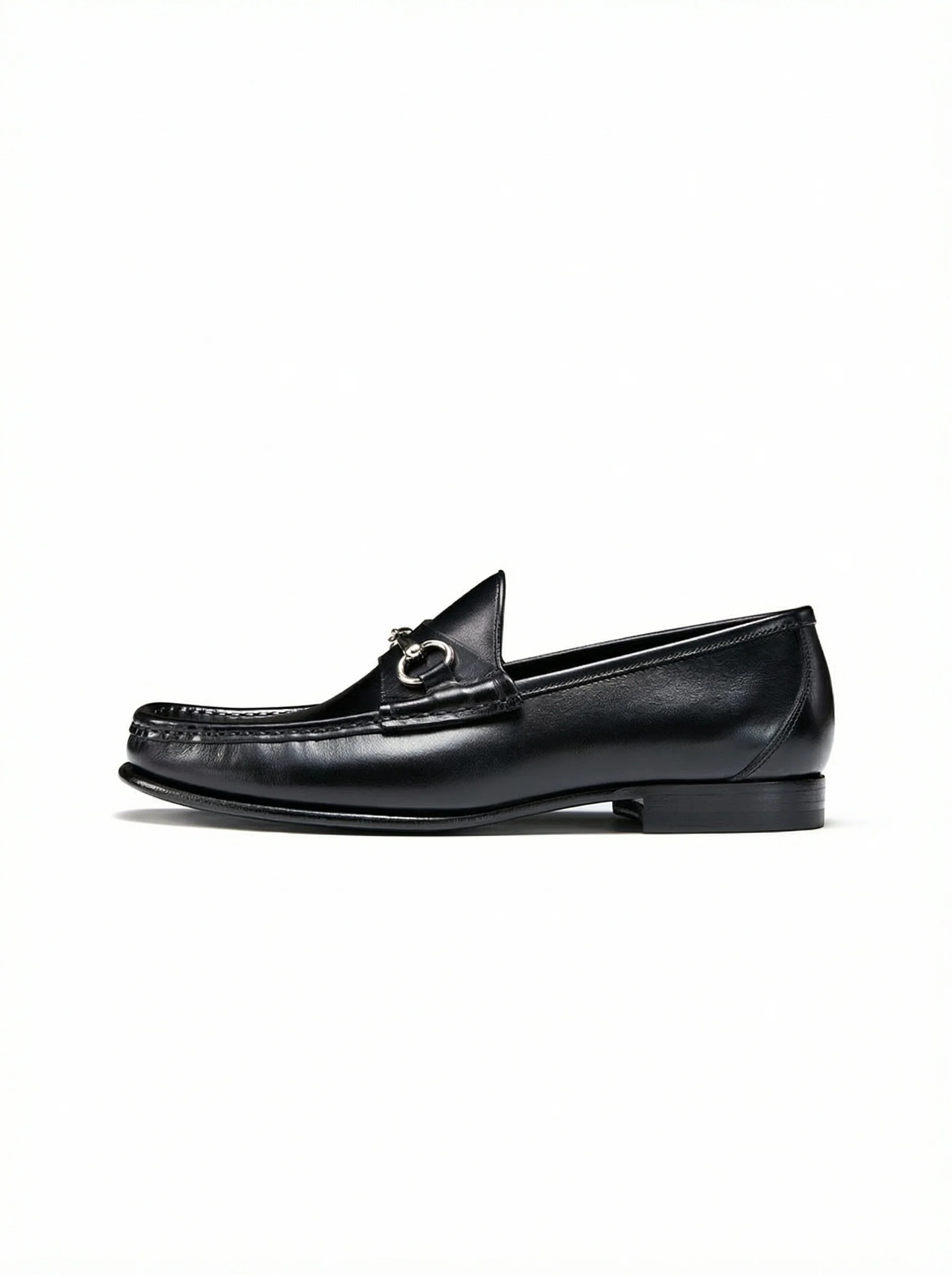 Leather Horsebit Loafers - Image 3