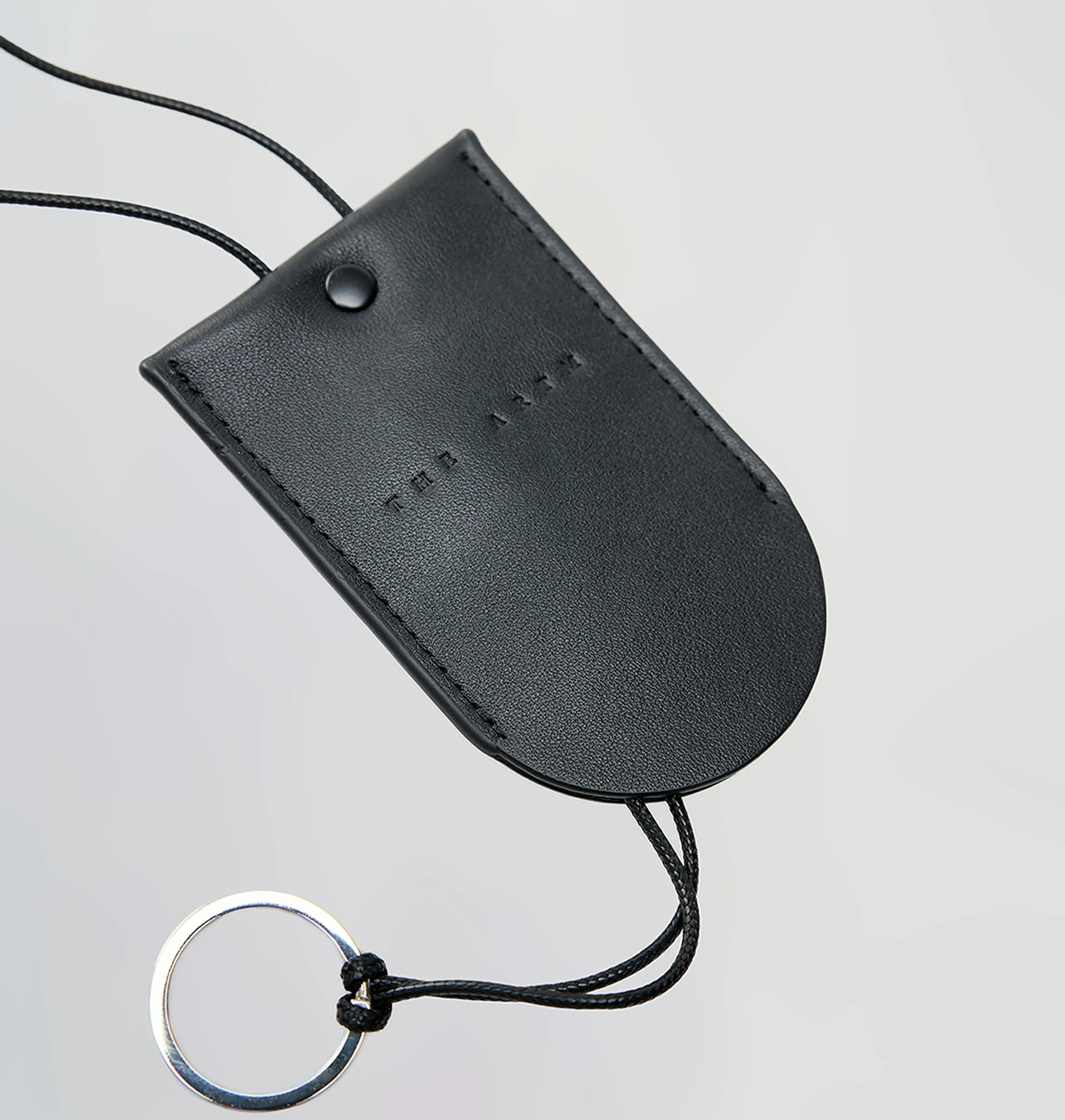 Leather Minimalist Pouch Necklace - Image 4
