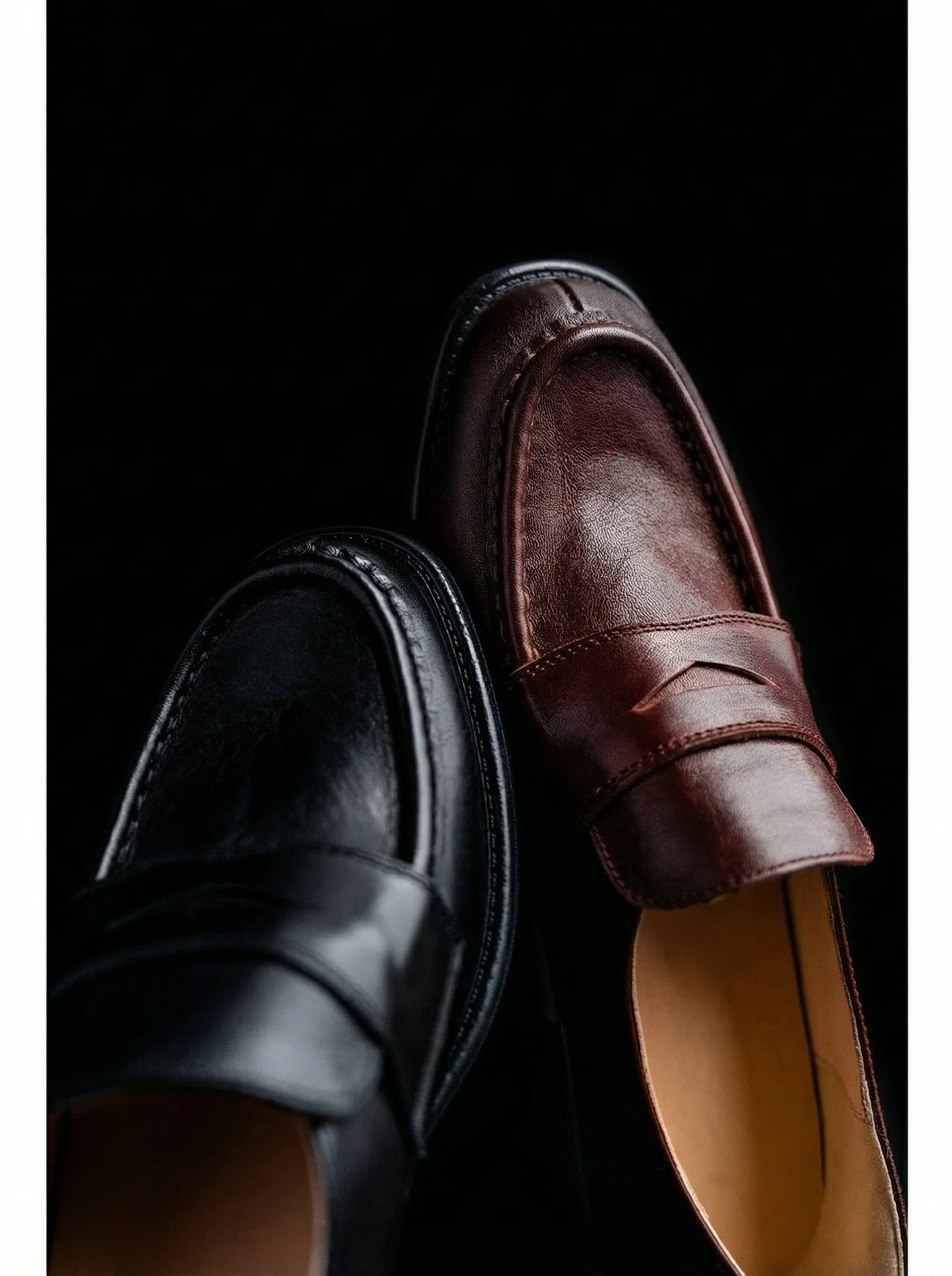 Leather Penny Loafers