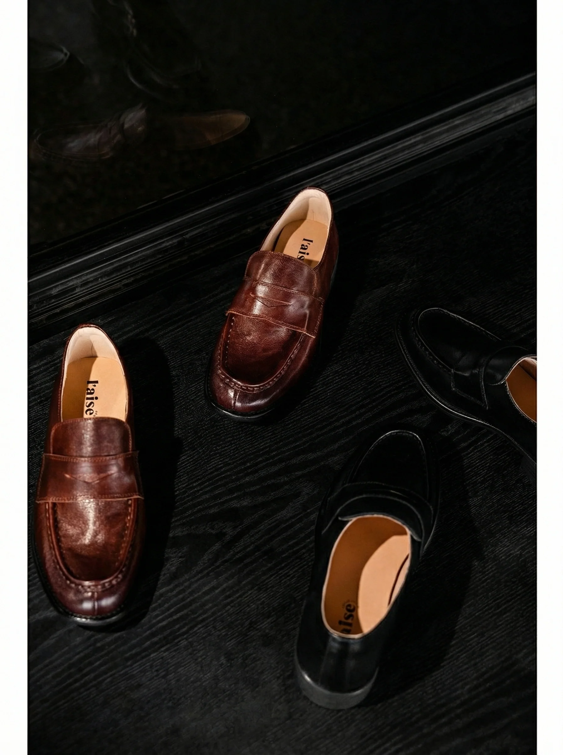 Leather Penny Loafers - Image 5