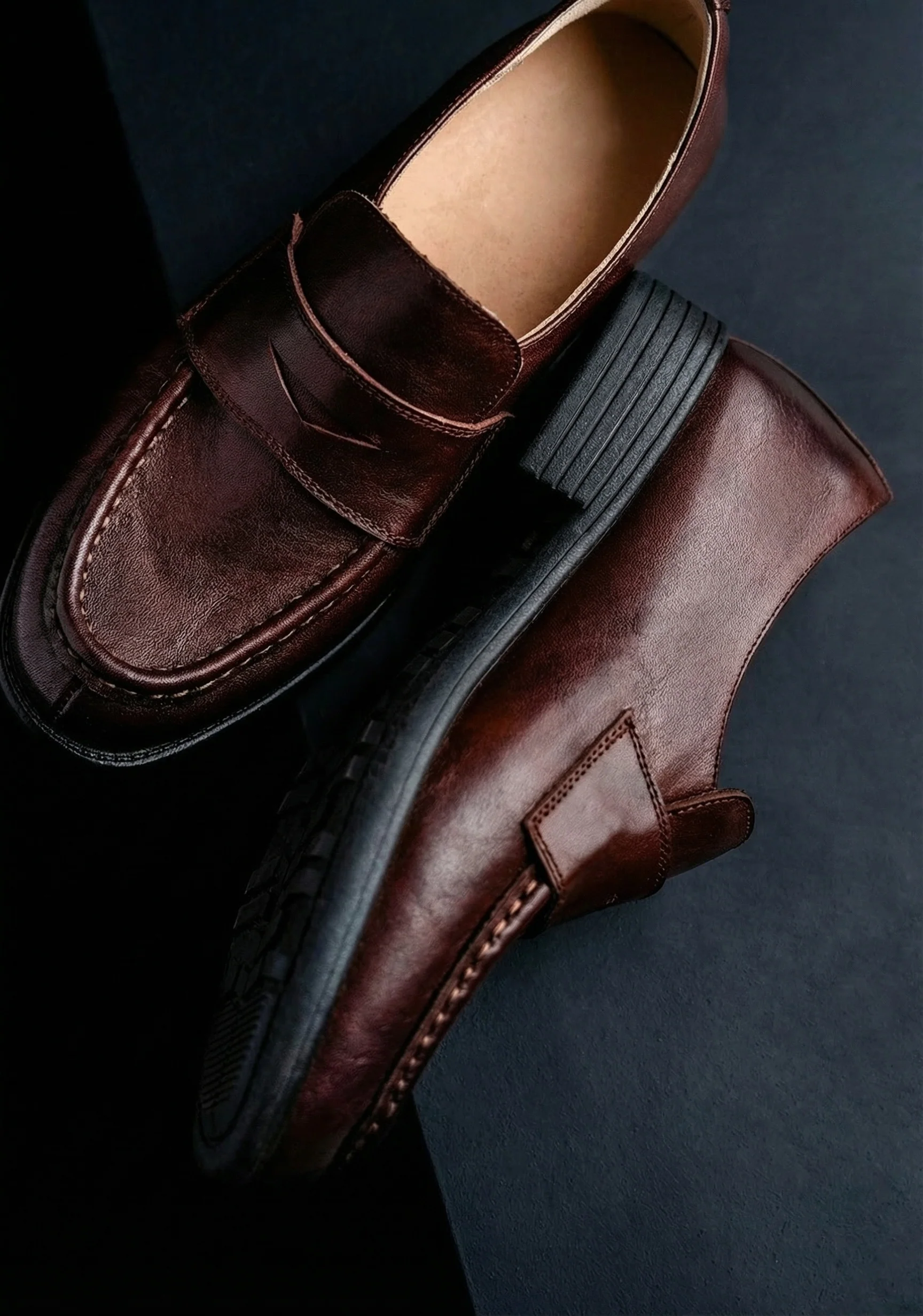 Leather Penny Loafers - Image 6