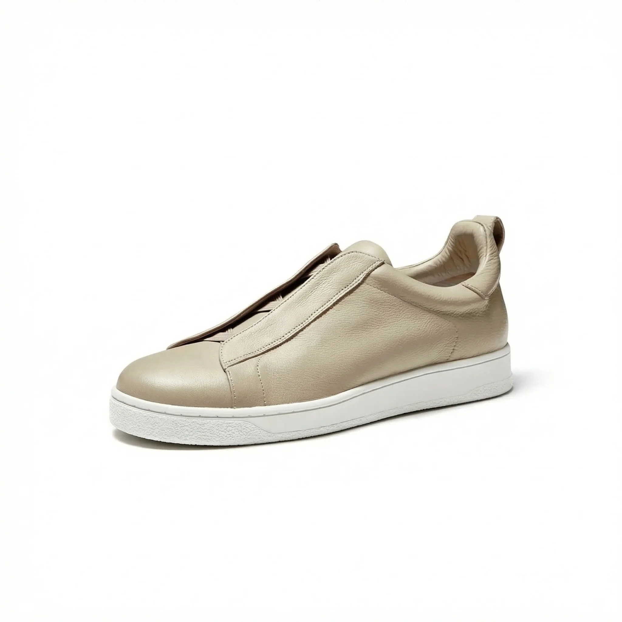 Leather Slip-On Sneakers - Image 4