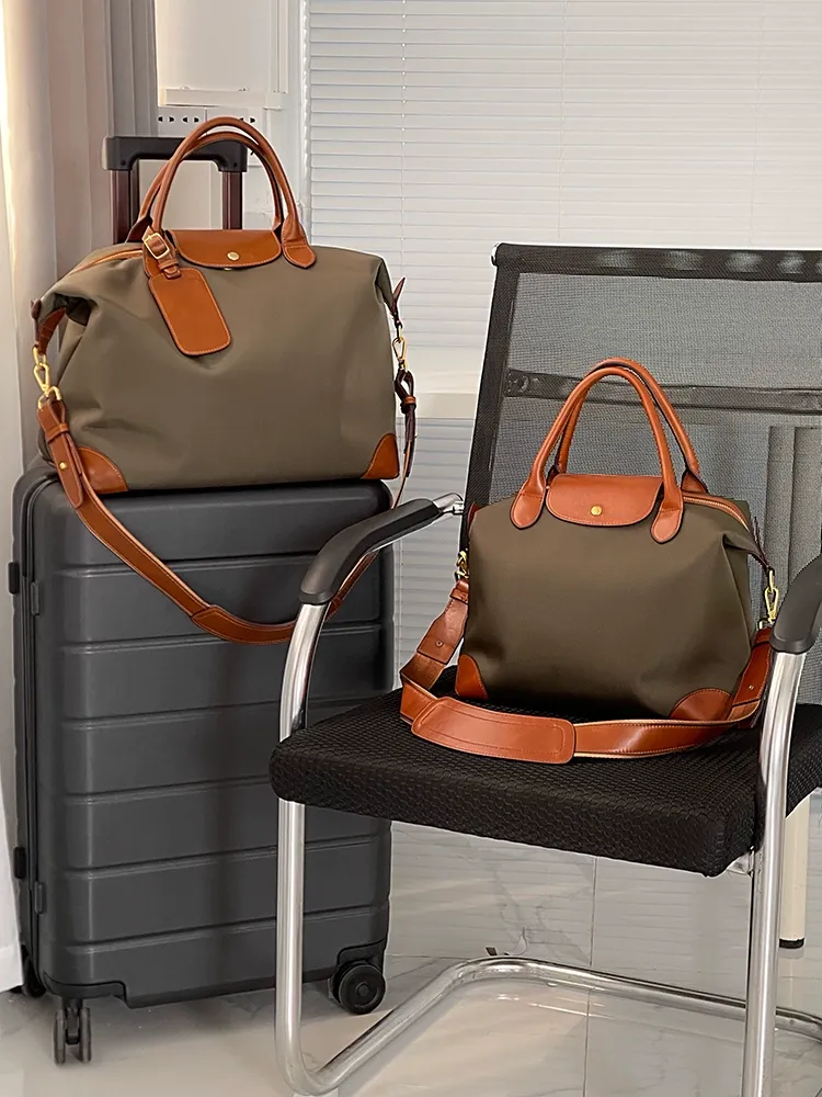 Leather-Trim Weekender Bag - Image 8