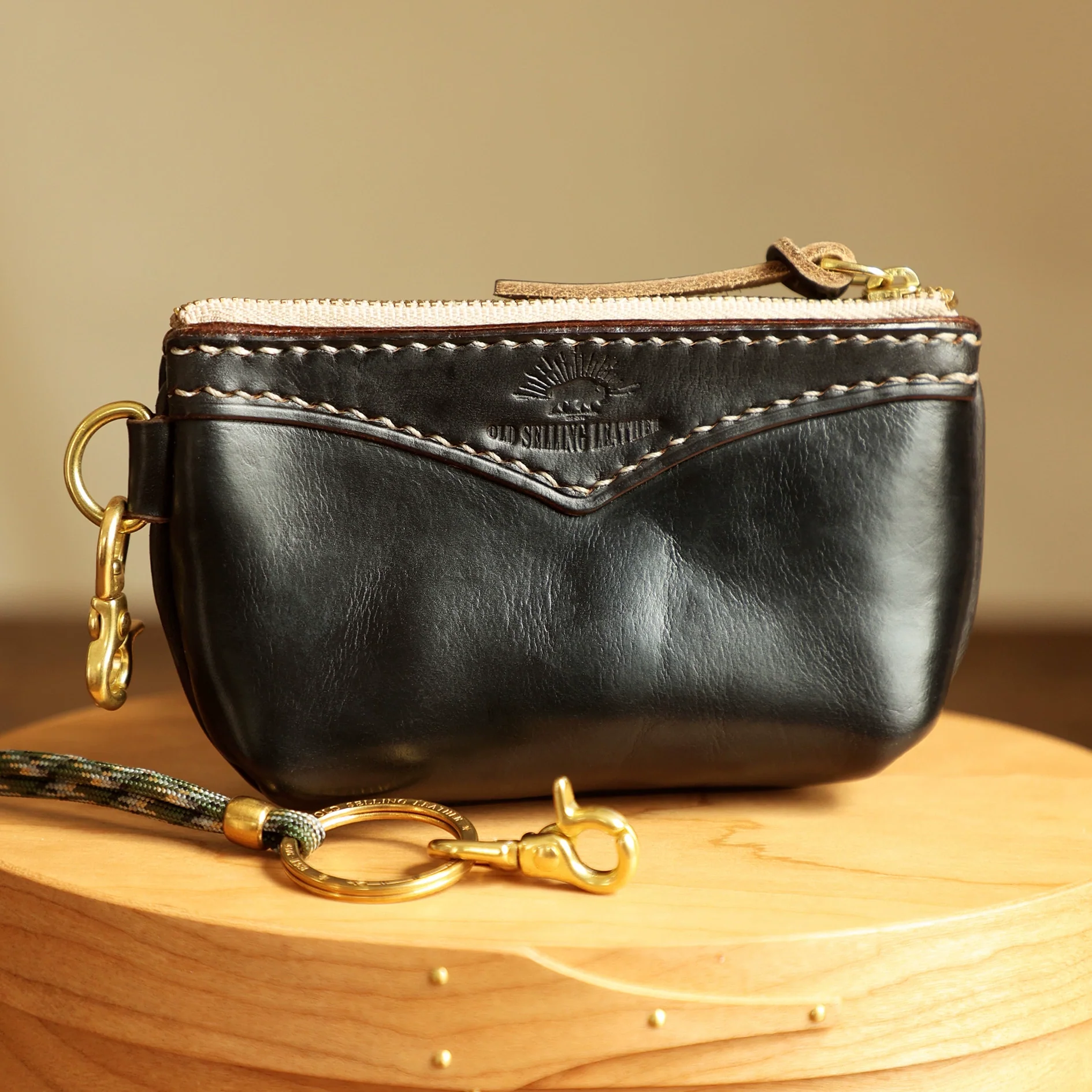 Leather Zip Coin & Card Case - Image 10