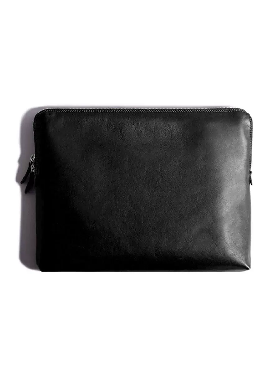 Leather Zip Tech Sleeve - Image 5
