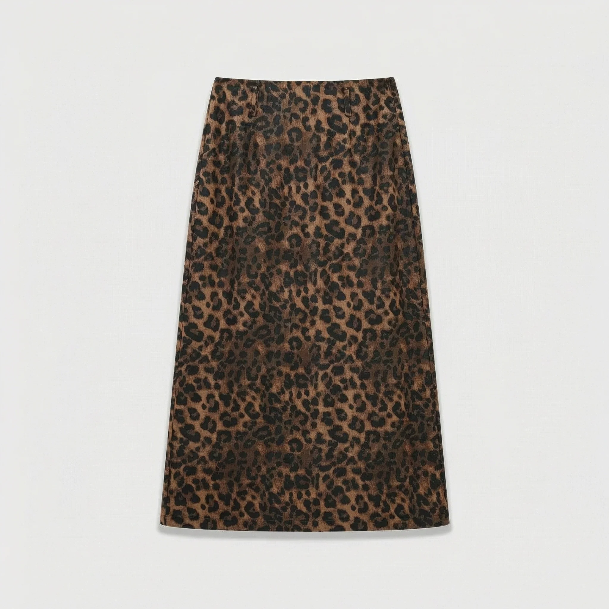 Leopard Print Maxi Skirt - Image 2