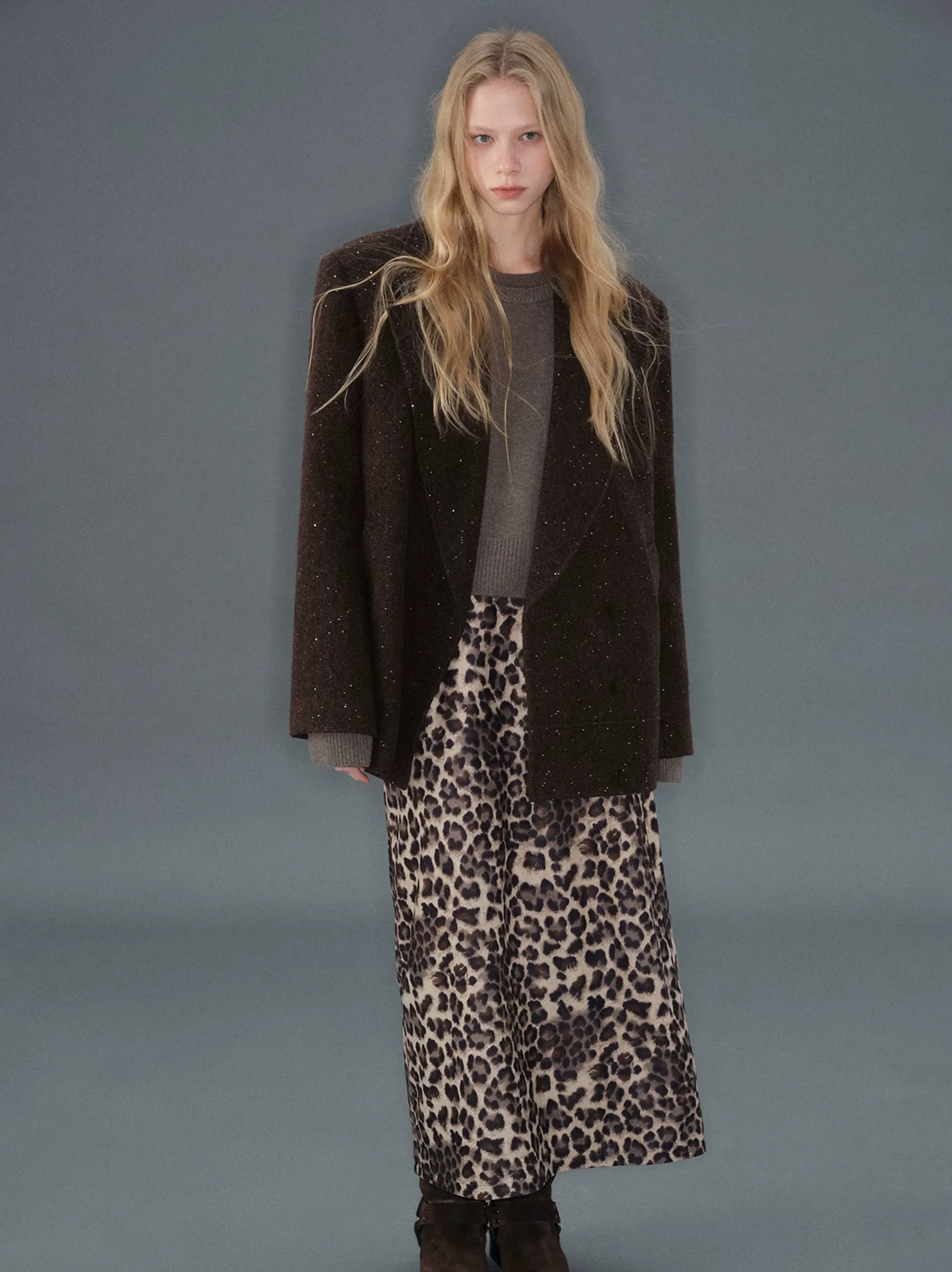 Leopard Print Maxi Skirt - Image 6
