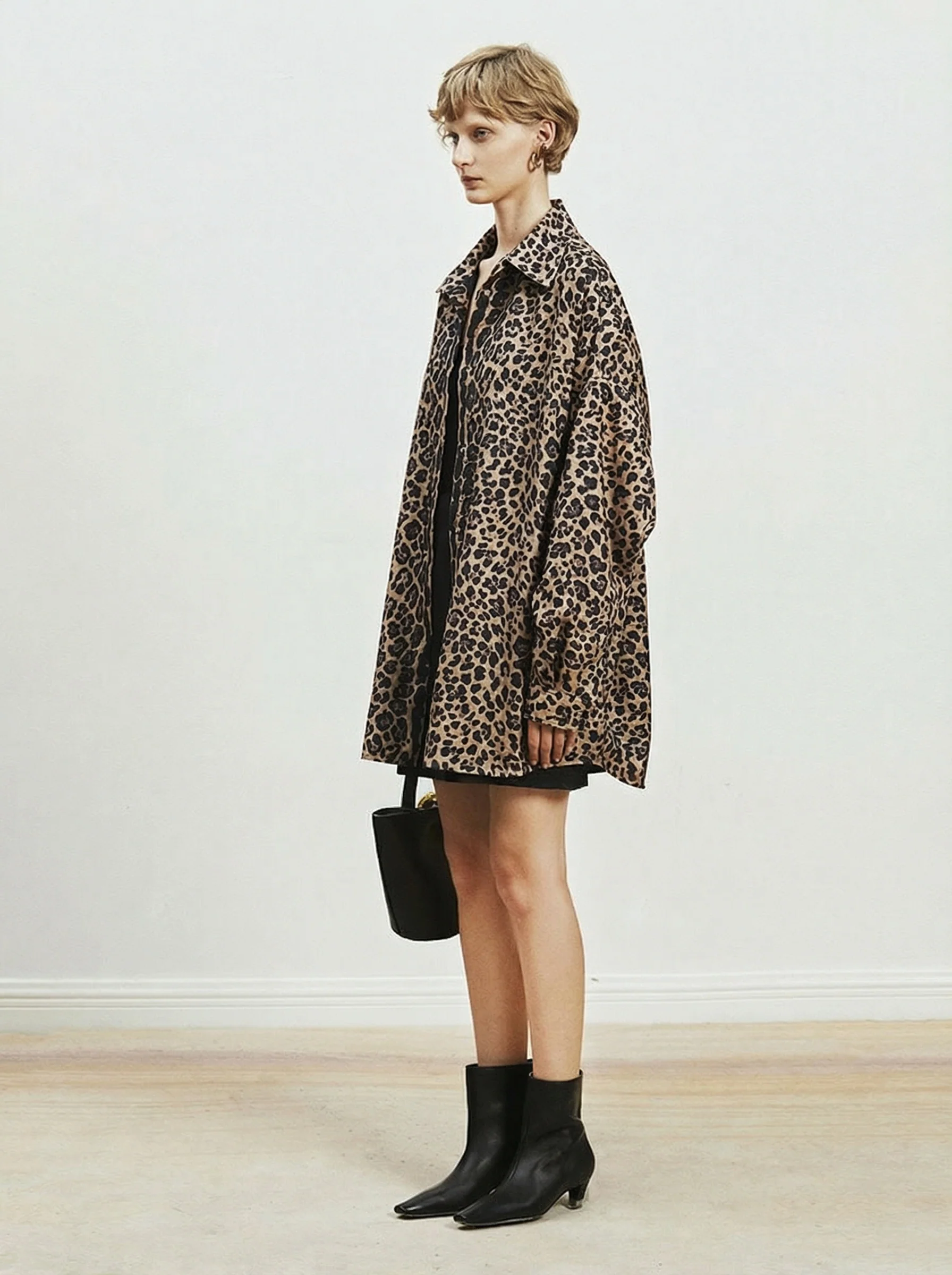 Leopard Print Overshirt - Image 4
