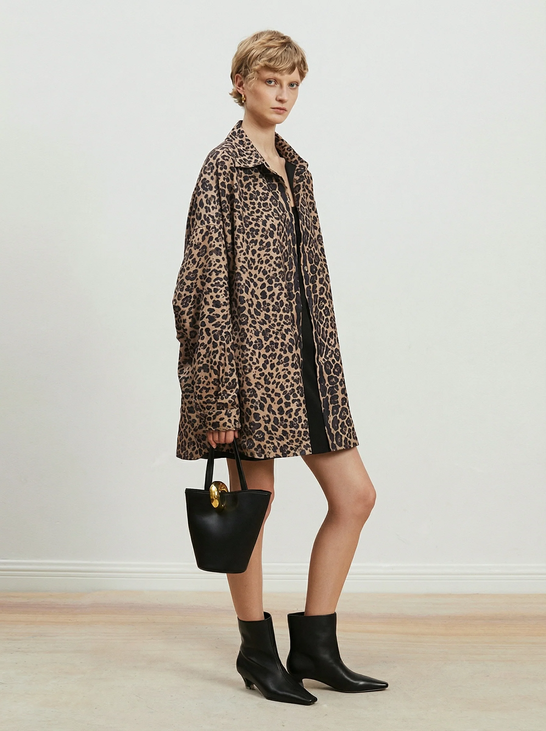 Leopard Print Overshirt - Image 5