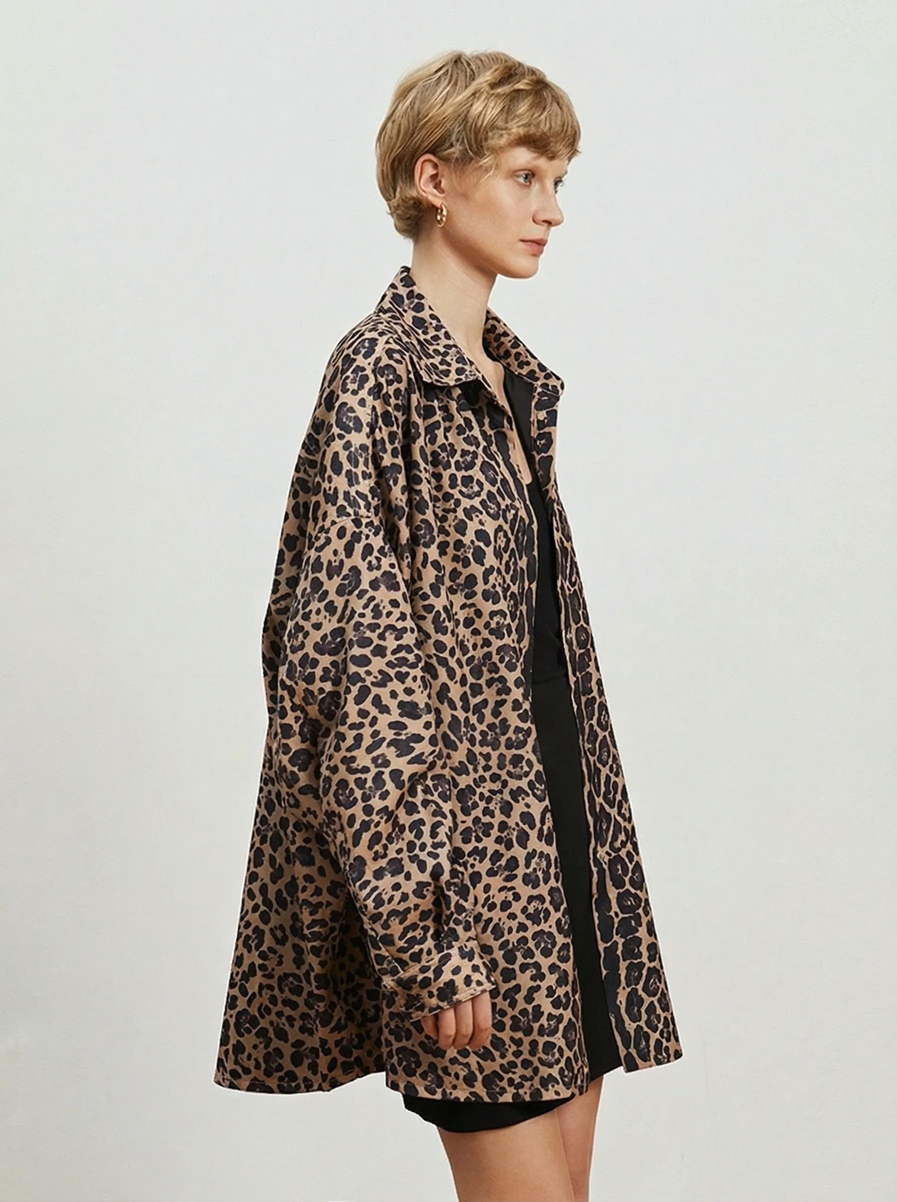 Leopard Print Overshirt - Image 6