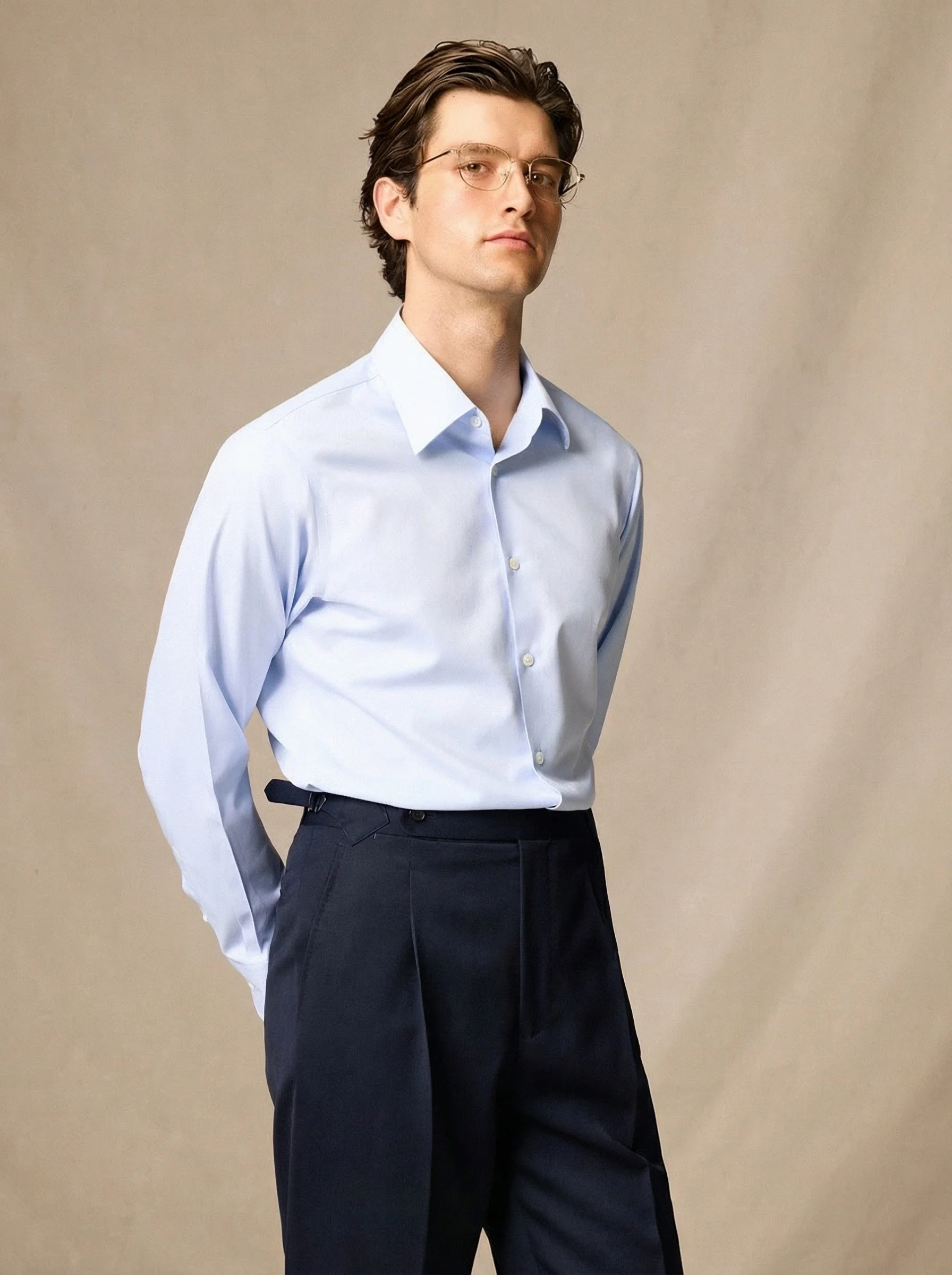 Light Blue Cotton Shirt