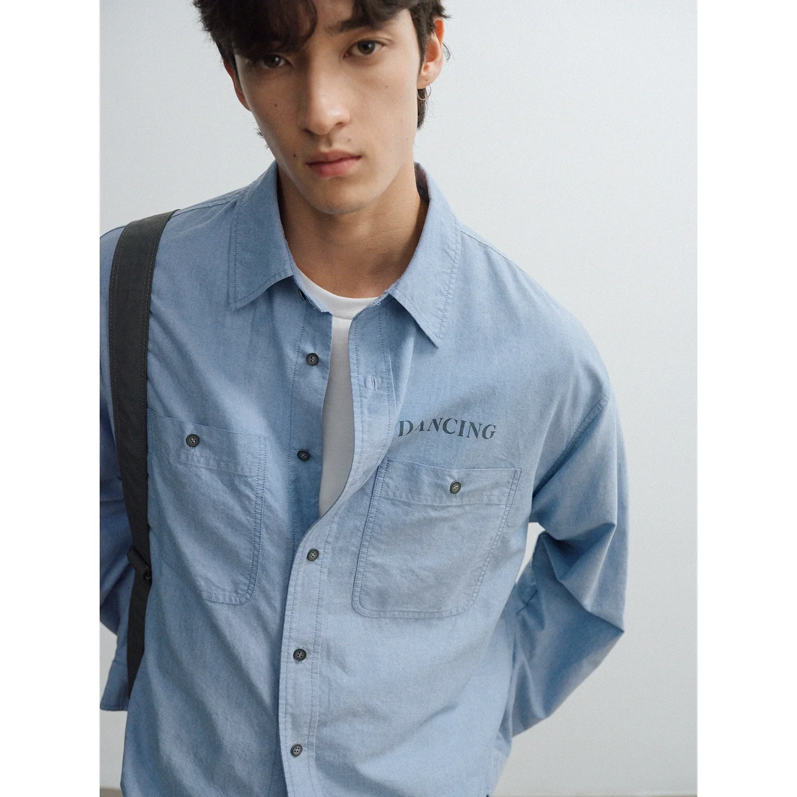 Light Blue Denim Shirt - Image 3