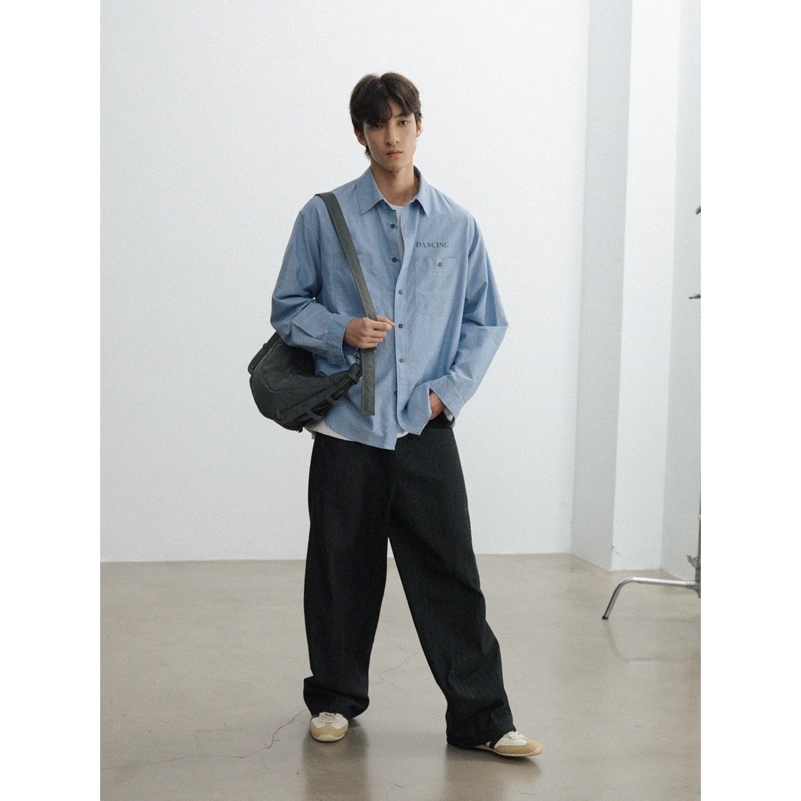 Light Blue Denim Shirt - Image 4