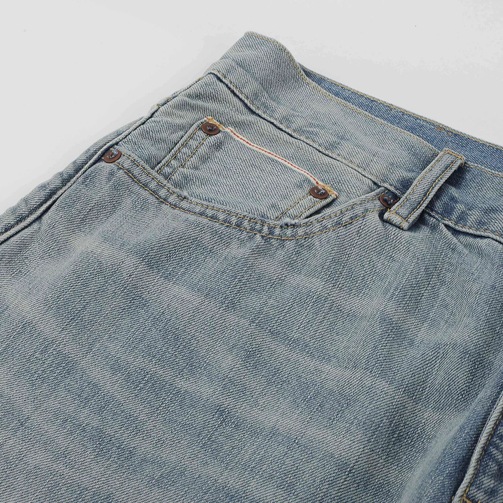 Light Blue Wide-Leg Jeans - Image 5