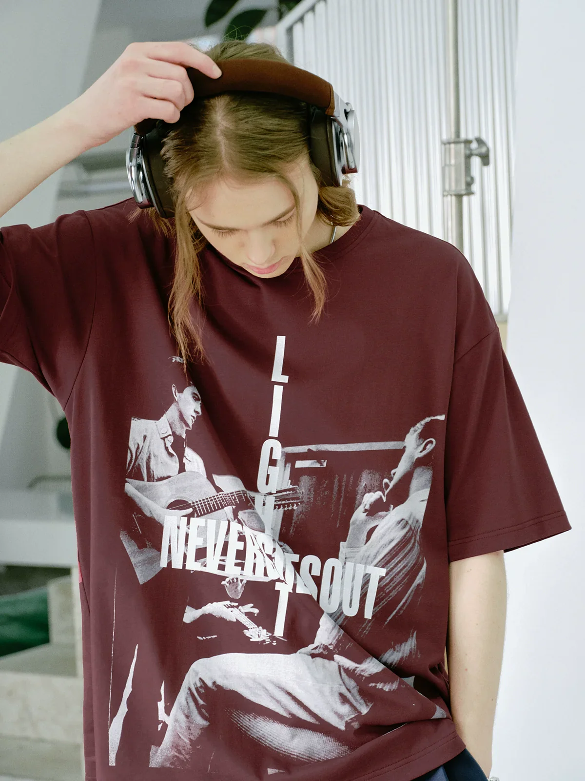 Light Never Goes Out Tee - Image 4
