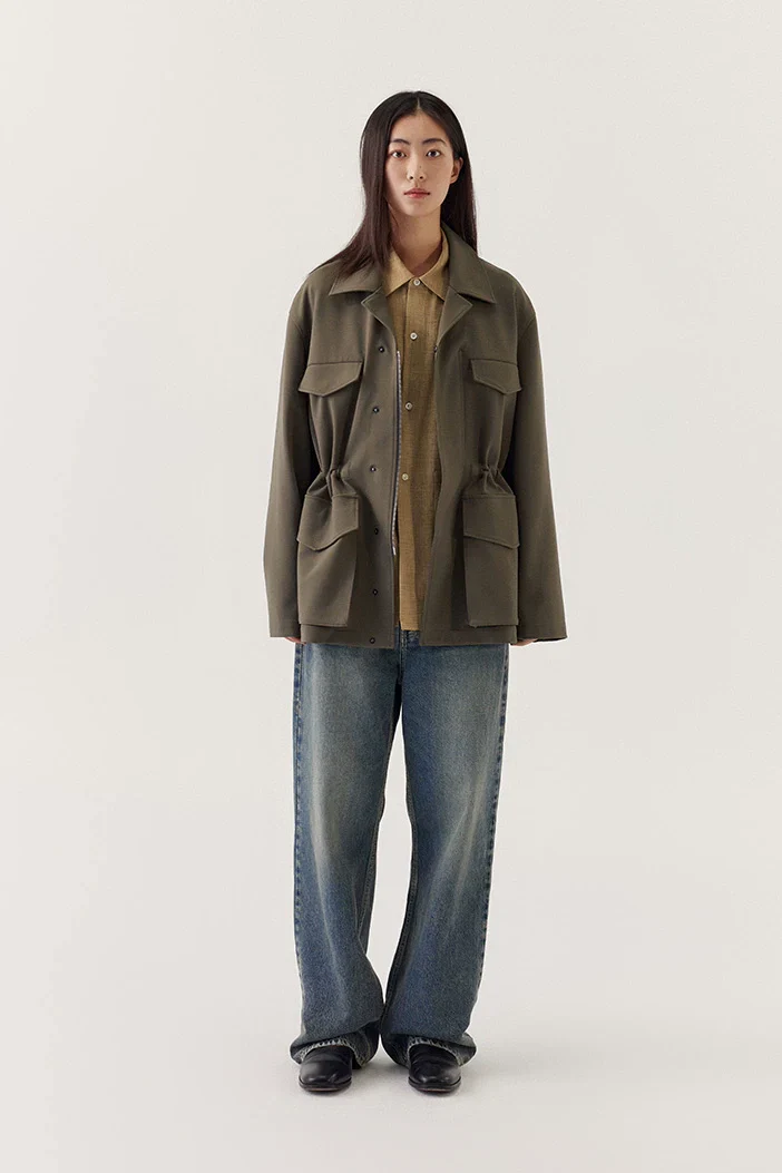 Lindsey Knit Field Jacket - Image 2