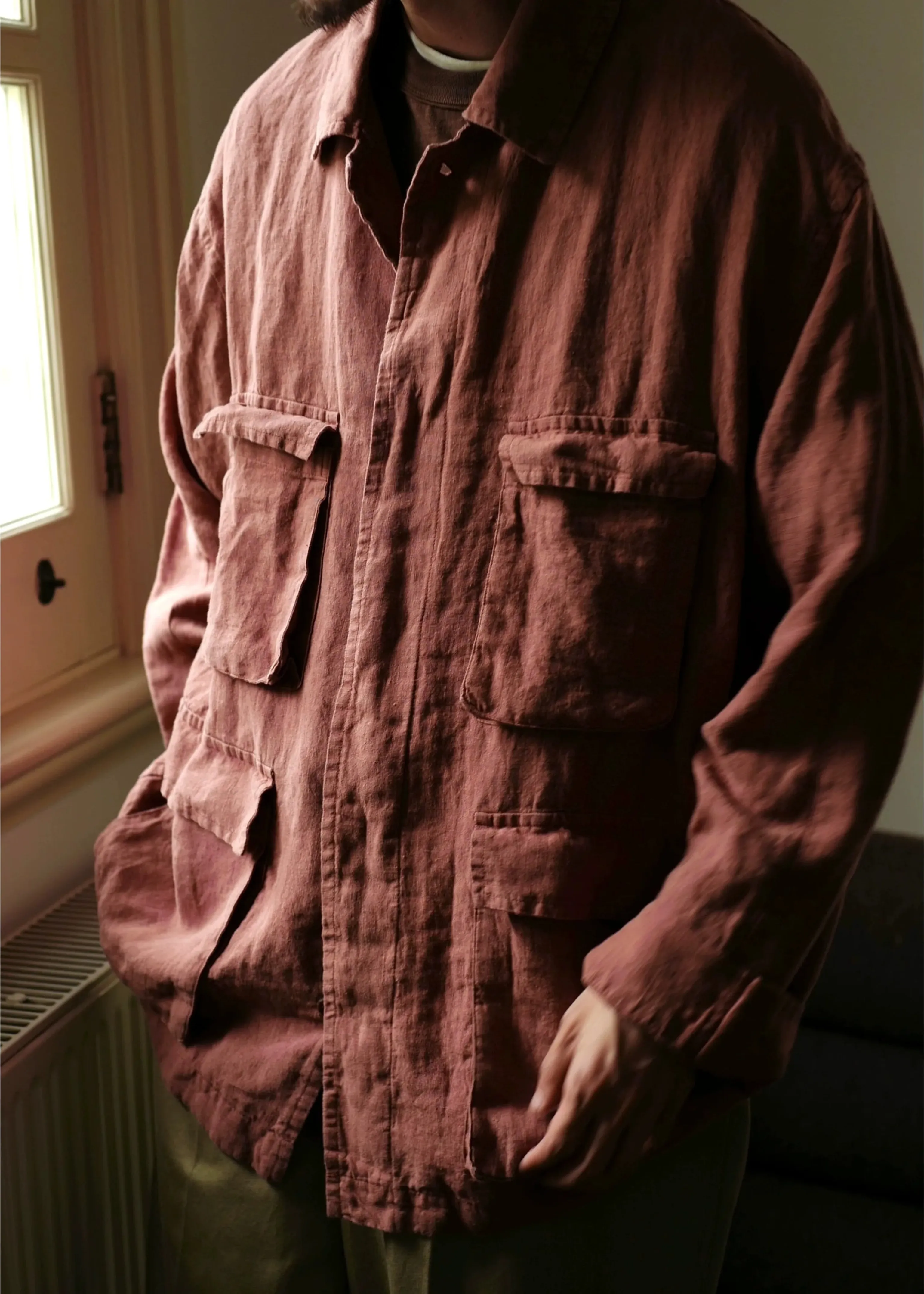 Linen BDU Jacket - Image 4