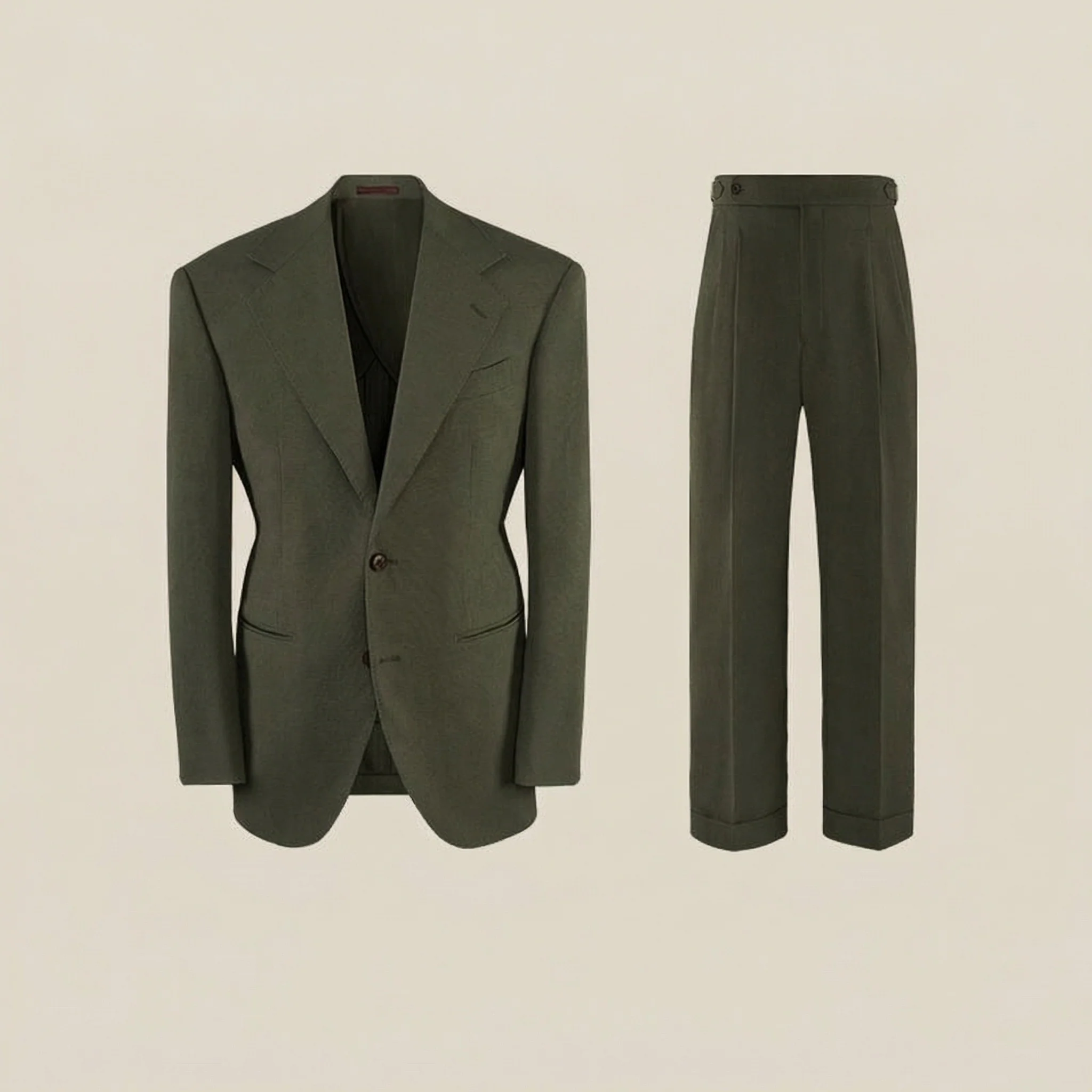 Linen-Blend Breathable Suit - Image 5